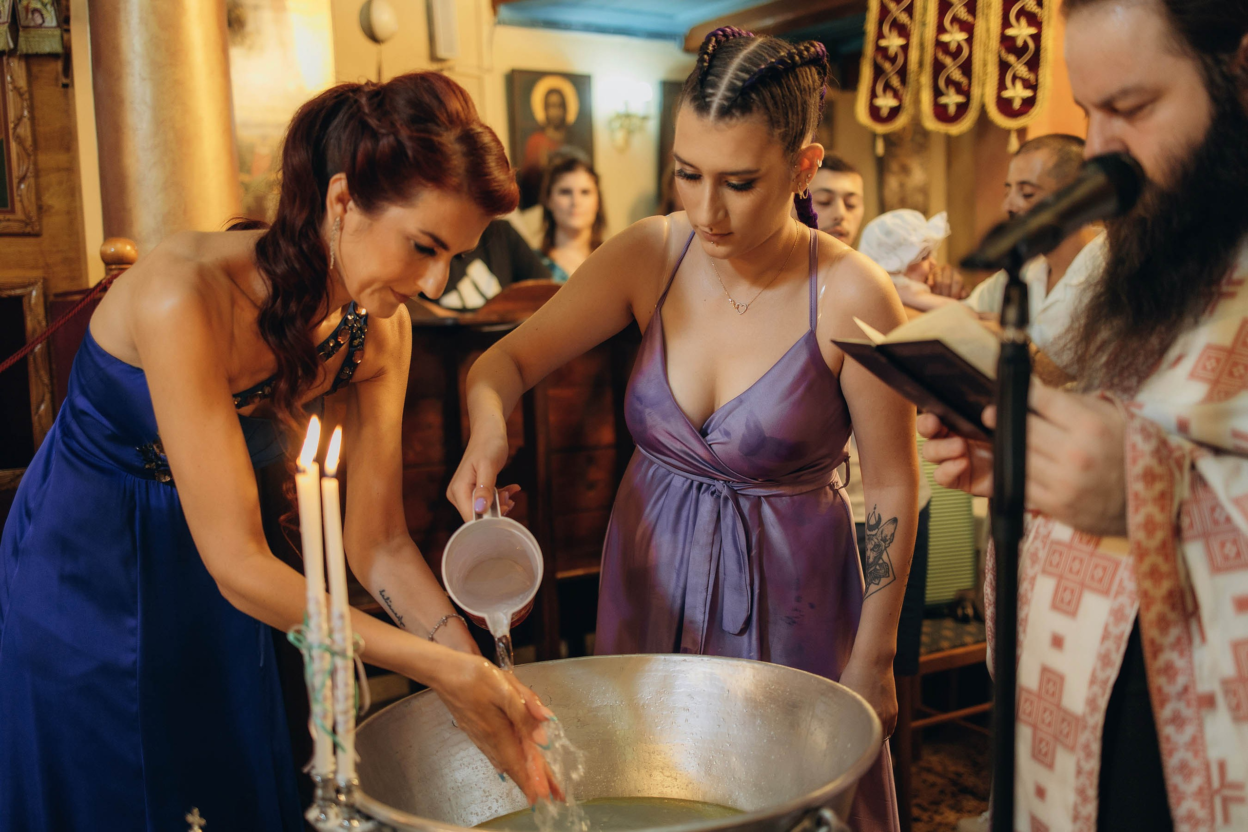 Крещение Ариадни. Свадебный фотограф Измаил, Констанца, Бухарест, Галац, Браила Julia Dickinson