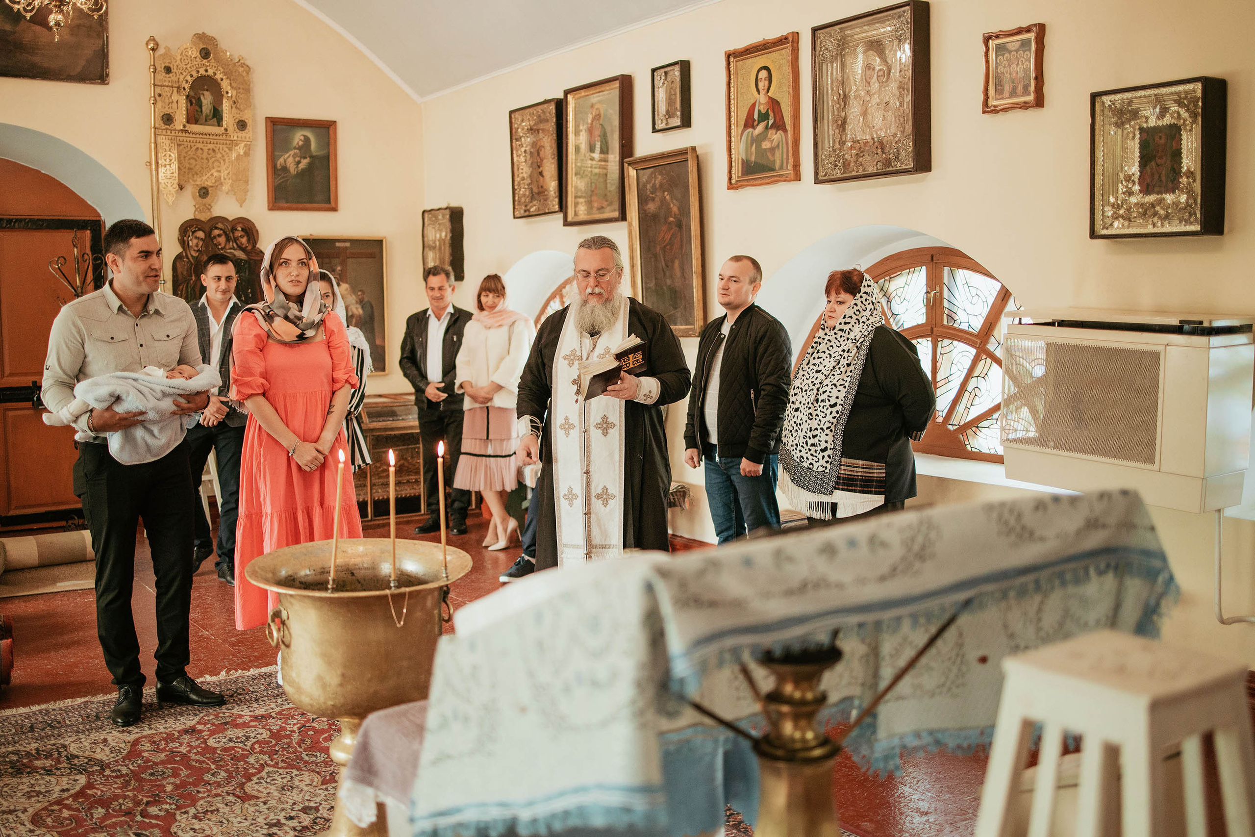 Крещение Алексея. Свадебный фотограф Измаил, Констанца, Бухарест, Галац, Браила Julia Dickinson