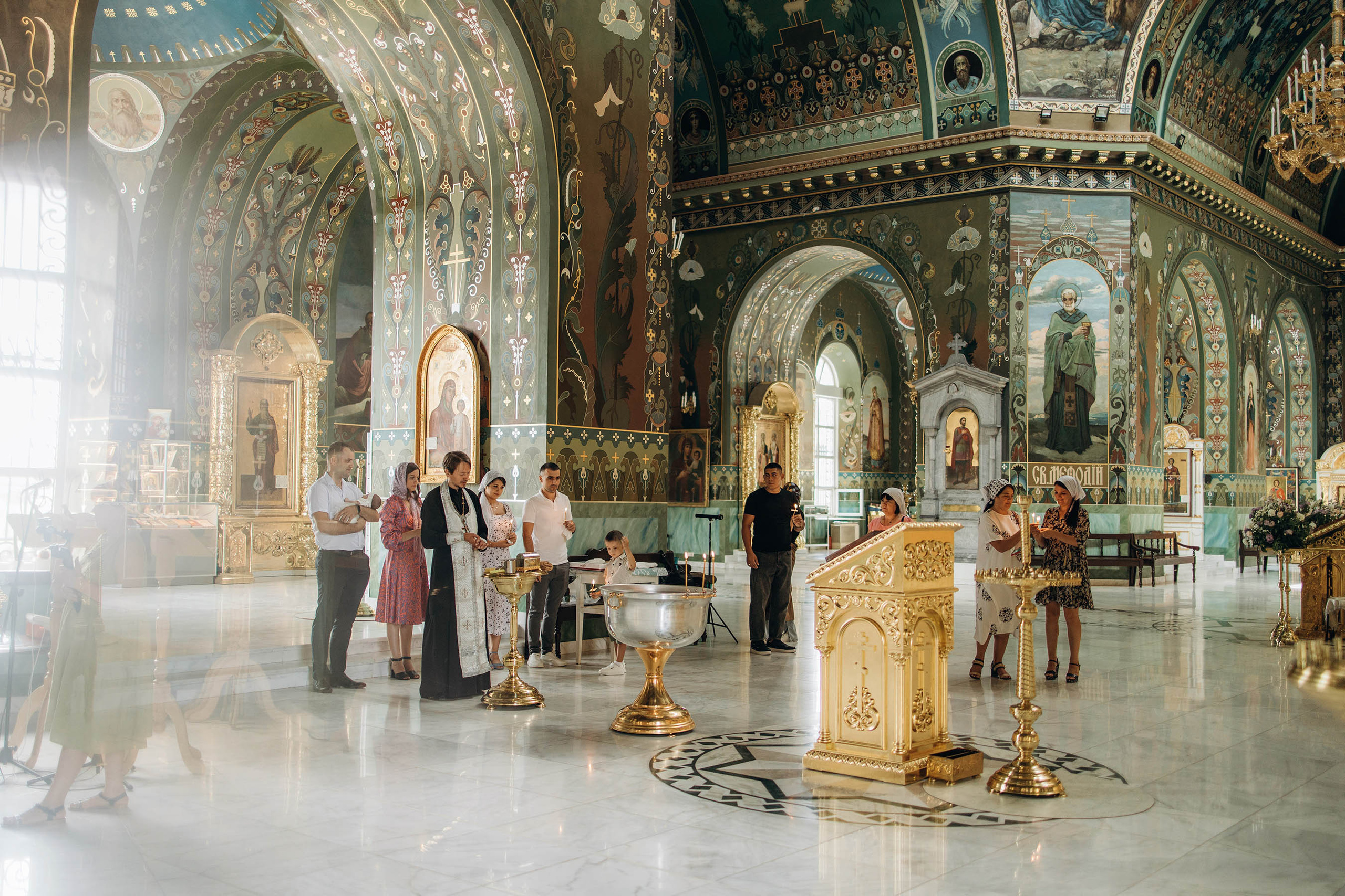 Крещение Евы. Свадебный фотограф Измаил, Констанца, Бухарест, Галац, Браила Julia Dickinson