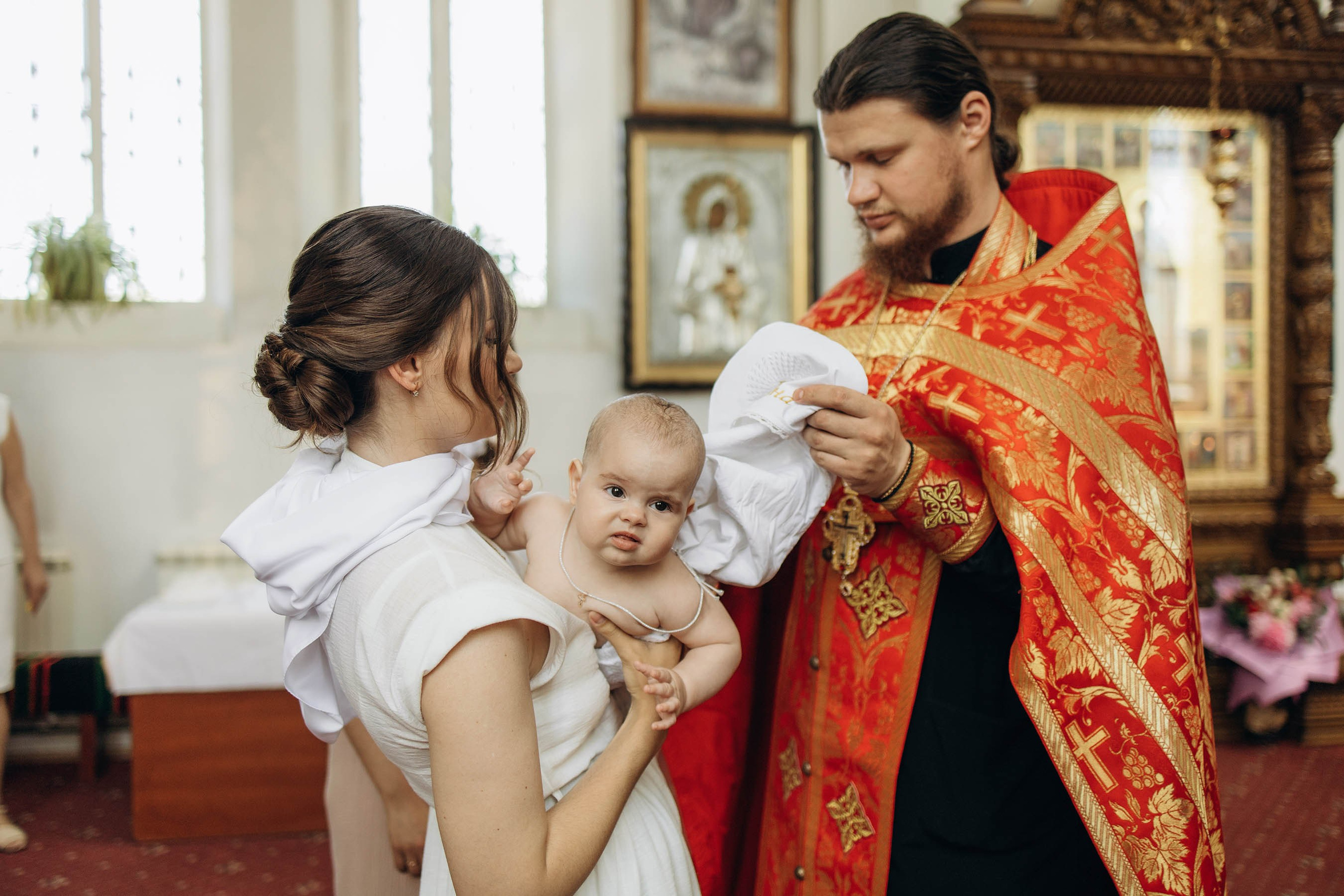 Крещение Катерины. Свадебный фотограф Измаил, Констанца, Бухарест, Галац, Браила Julia Dickinson
