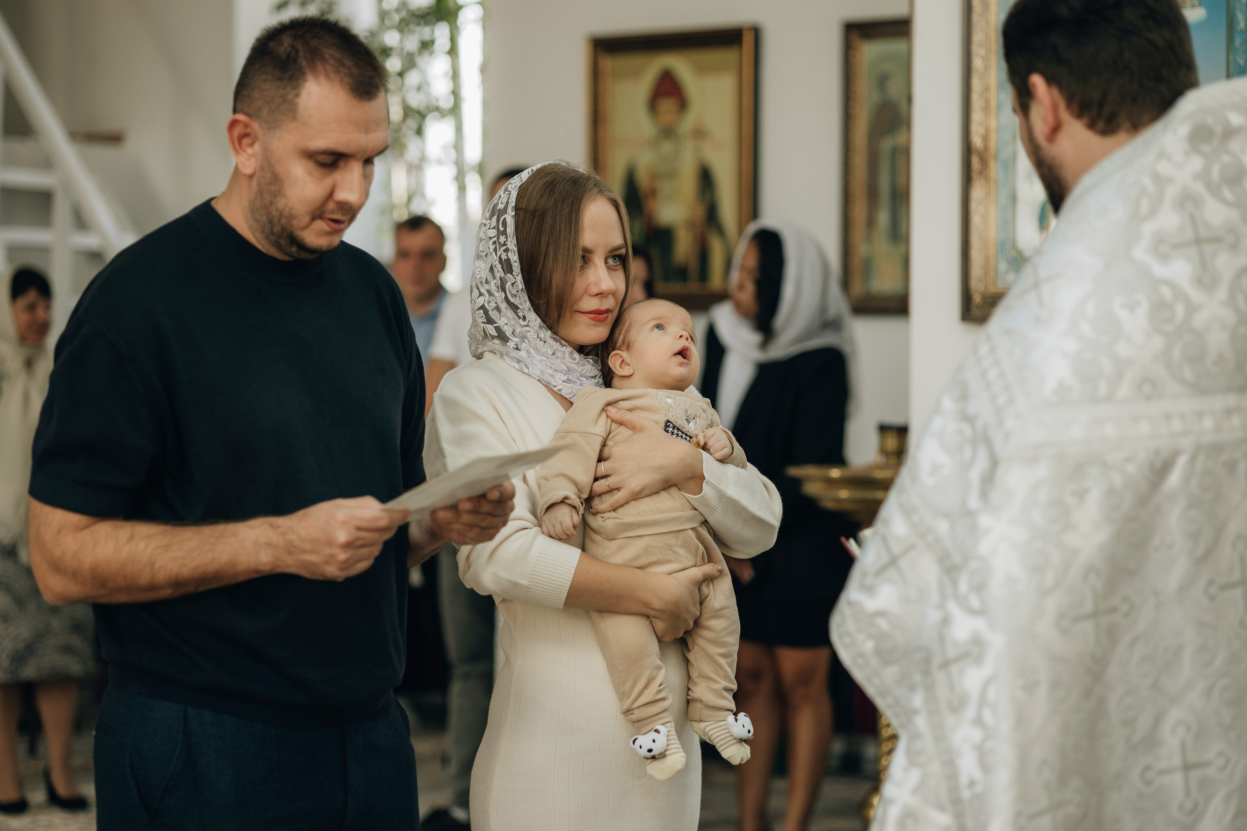 Таинство Крещения Давида | Фотограф Измаил. Свадебный фотограф Измаил, Констанца, Бухарест, Галац, Браила Julia Dickinson