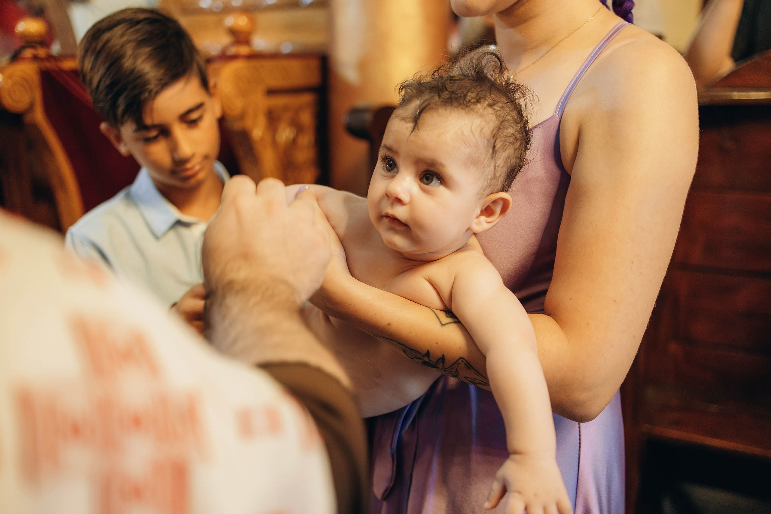 Крещение Ариадни. Свадебный фотограф Измаил, Констанца, Бухарест, Галац, Браила Julia Dickinson