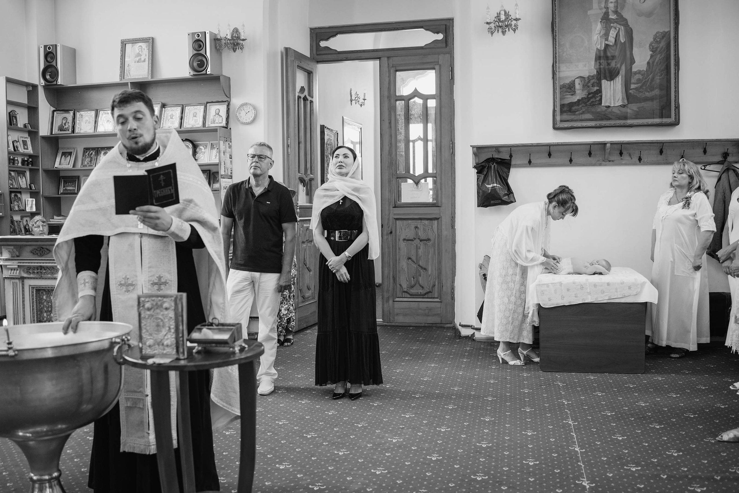 Крещение Эдгара. Свадебный фотограф Измаил, Констанца, Бухарест, Галац, Браила Julia Dickinson