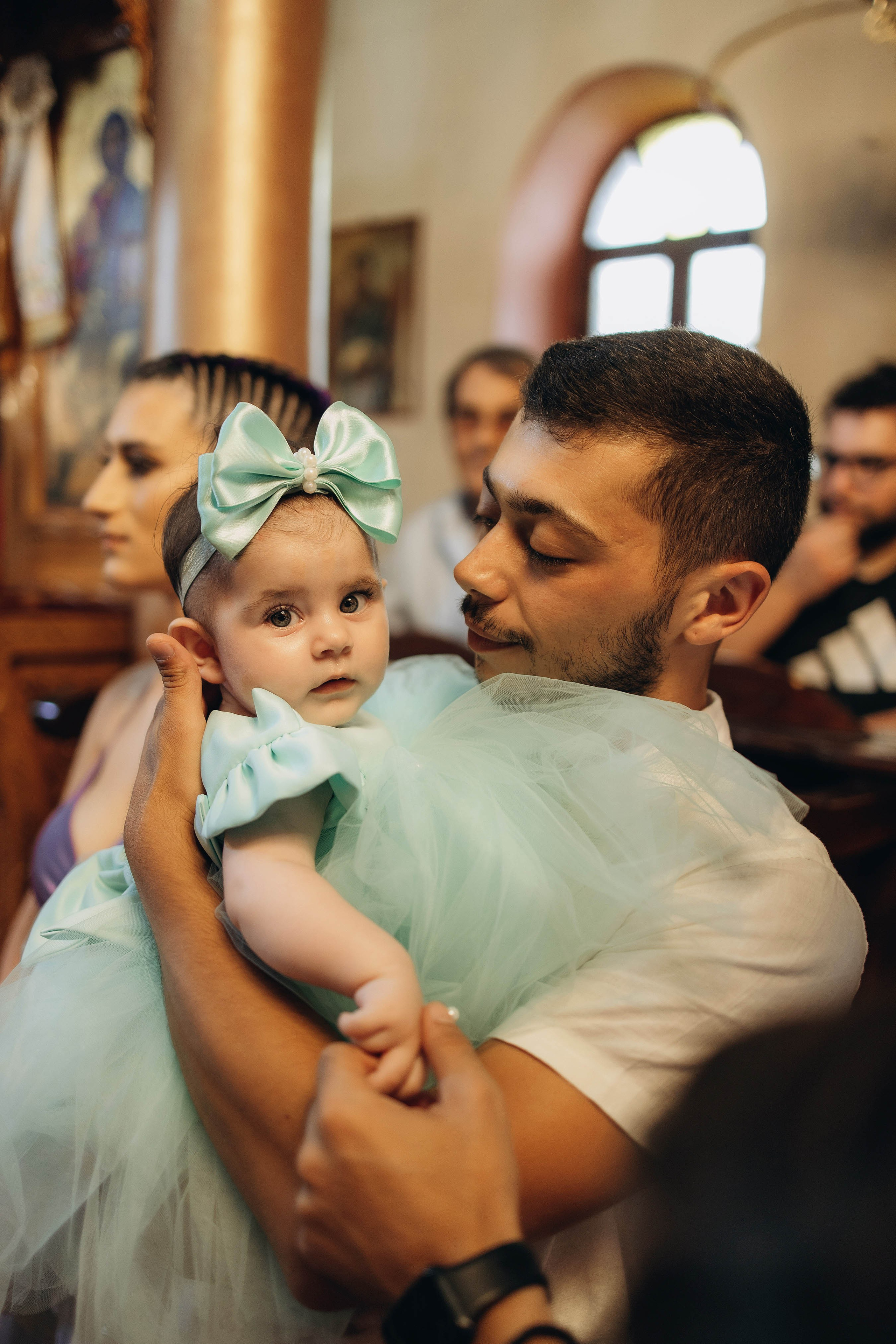 Крещение Ариадни. Свадебный фотограф Измаил, Констанца, Бухарест, Галац, Браила Julia Dickinson