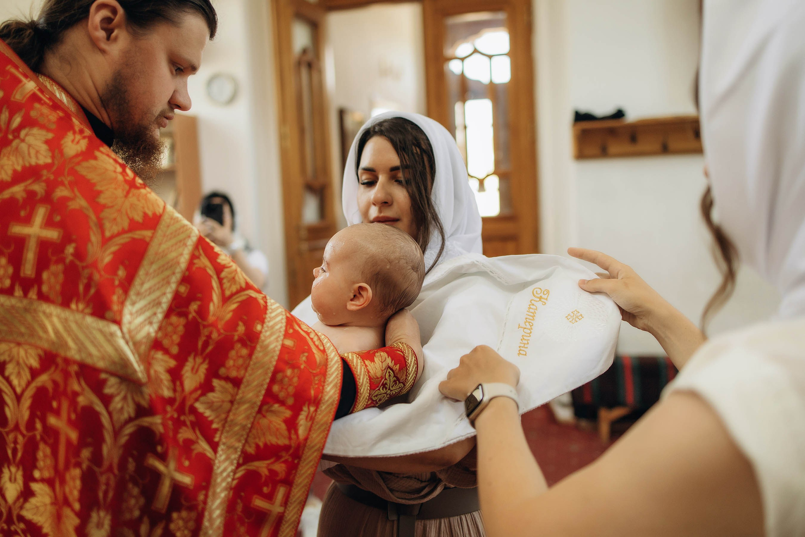 Крещение Катерины. Свадебный фотограф Измаил, Констанца, Бухарест, Галац, Браила Julia Dickinson