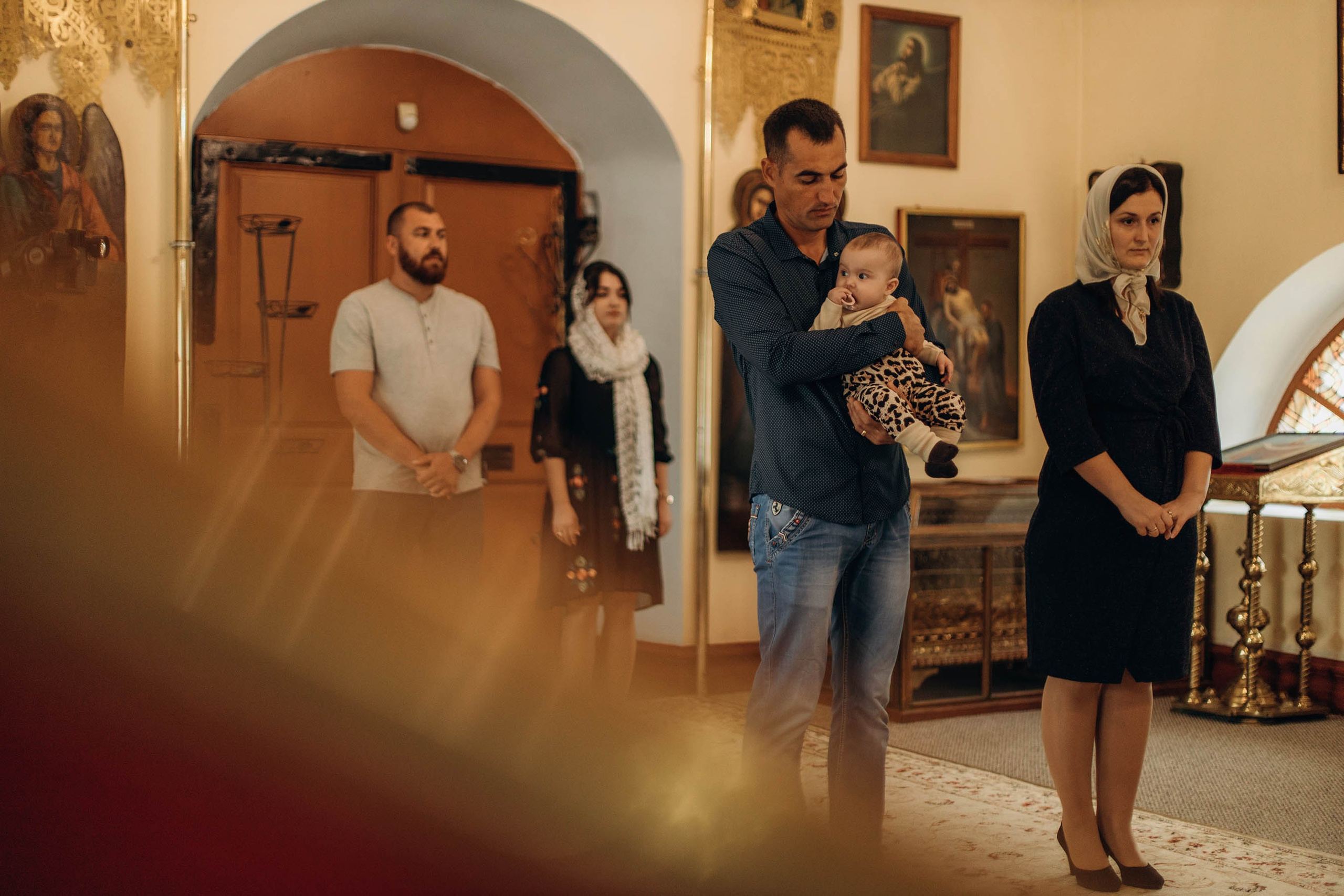 Крещение Элианы. Свадебный фотограф Измаил, Констанца, Бухарест, Галац, Браила Julia Dickinson