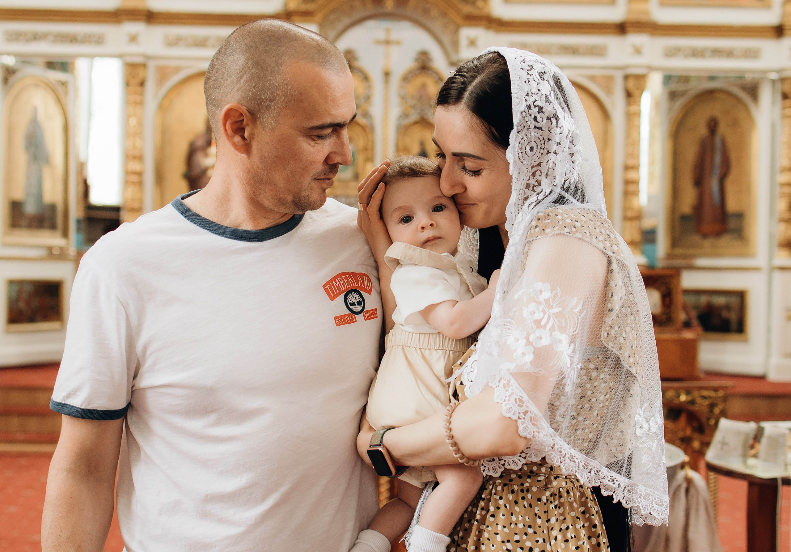 Крещение Ивана. Свадебный фотограф Измаил, Констанца, Бухарест, Галац, Браила Julia Dickinson