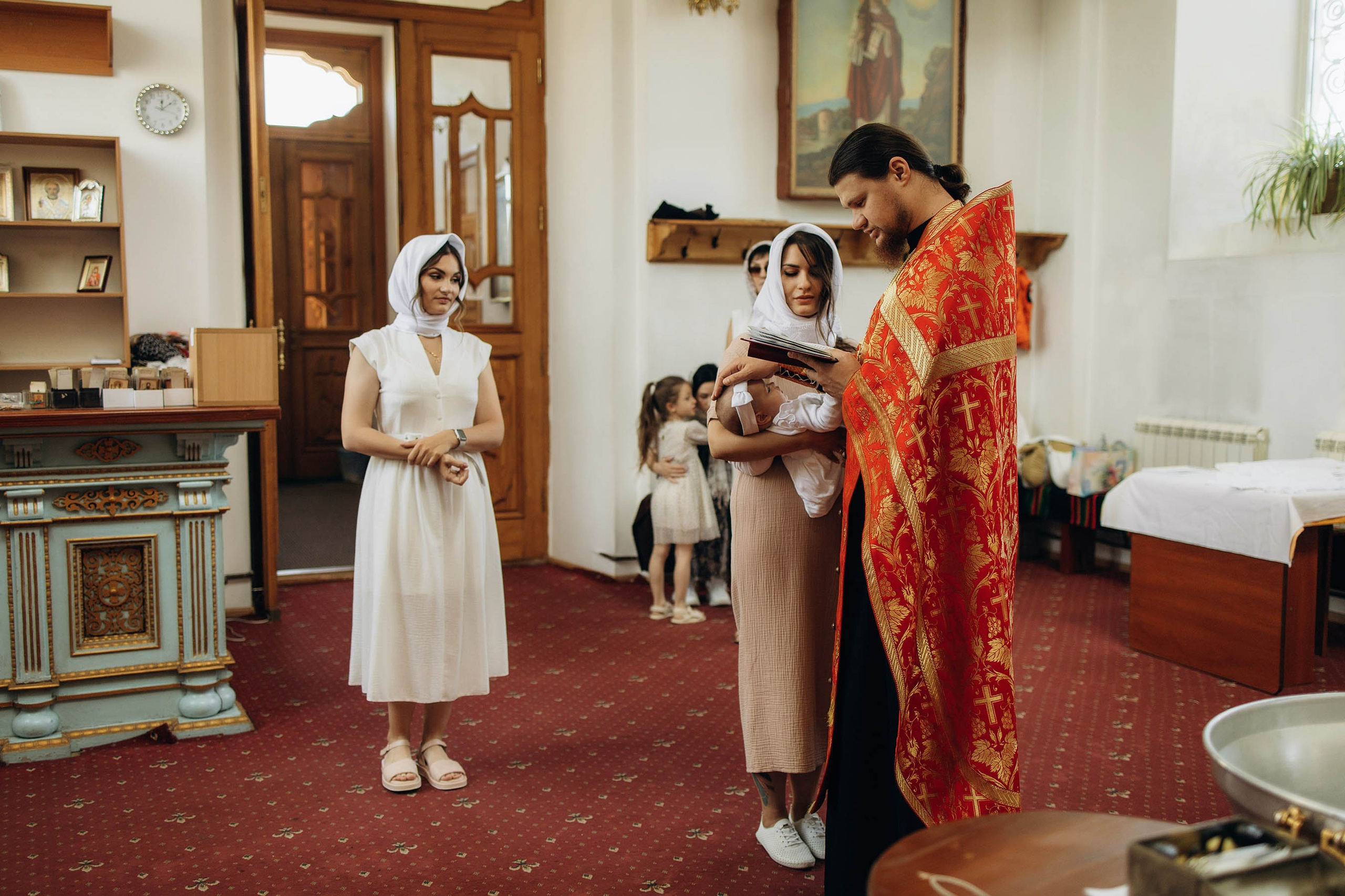 Крещение Катерины. Свадебный фотограф Измаил, Констанца, Бухарест, Галац, Браила Julia Dickinson