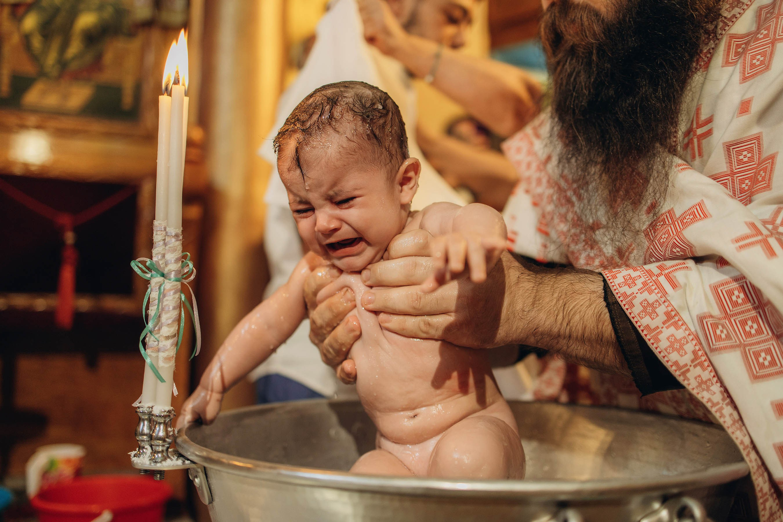 Крещение Ариадни. Свадебный фотограф Измаил, Констанца, Бухарест, Галац, Браила Julia Dickinson