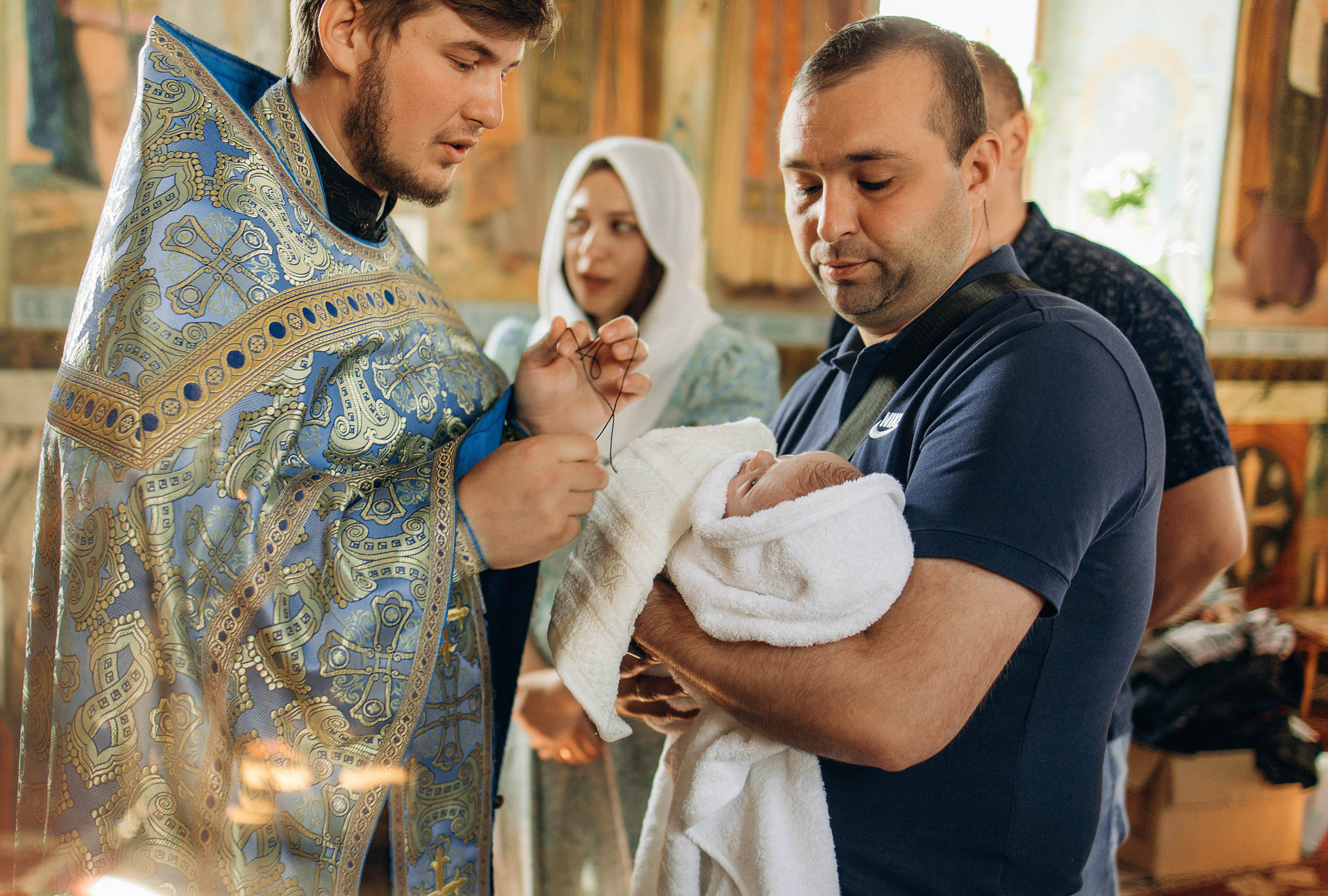 Крещение Тимура. Свадебный фотограф Измаил, Констанца, Бухарест, Галац, Браила Julia Dickinson