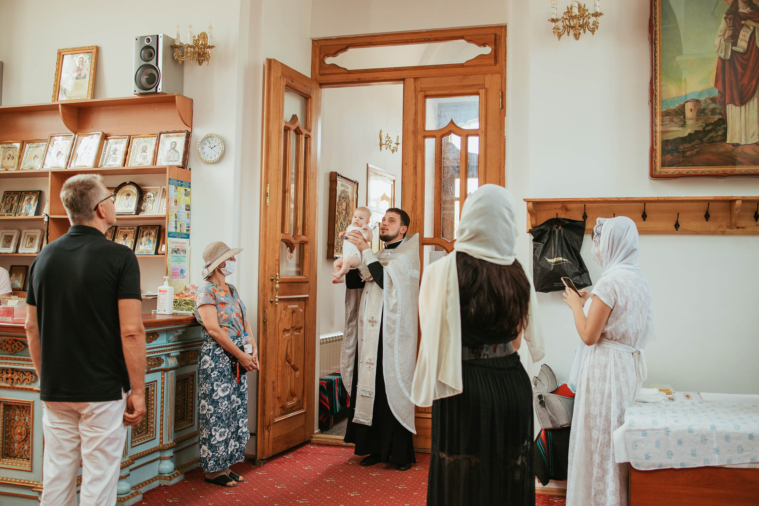 Крещение Эдгара. Свадебный фотограф Измаил, Констанца, Бухарест, Галац, Браила Julia Dickinson