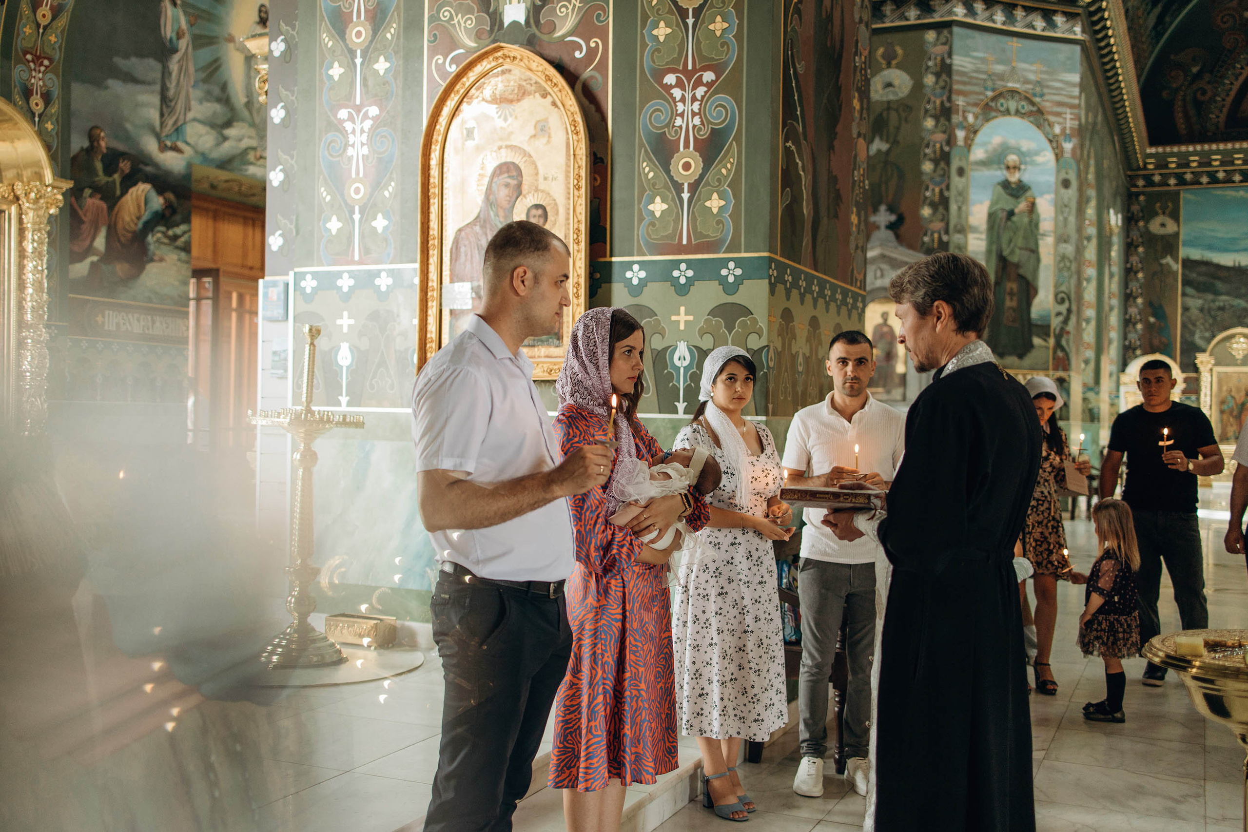 Крещение Евы. Свадебный фотограф Измаил, Констанца, Бухарест, Галац, Браила Julia Dickinson