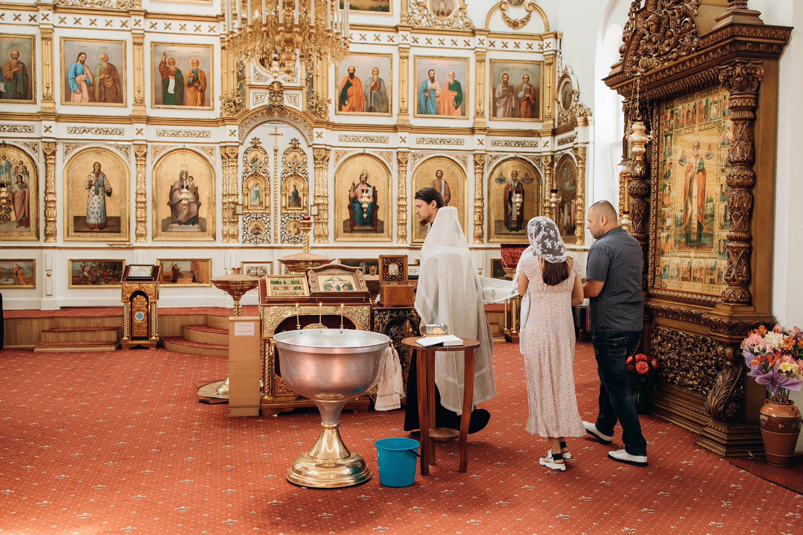 Крещение Ивана. Свадебный фотограф Измаил, Констанца, Бухарест, Галац, Браила Julia Dickinson