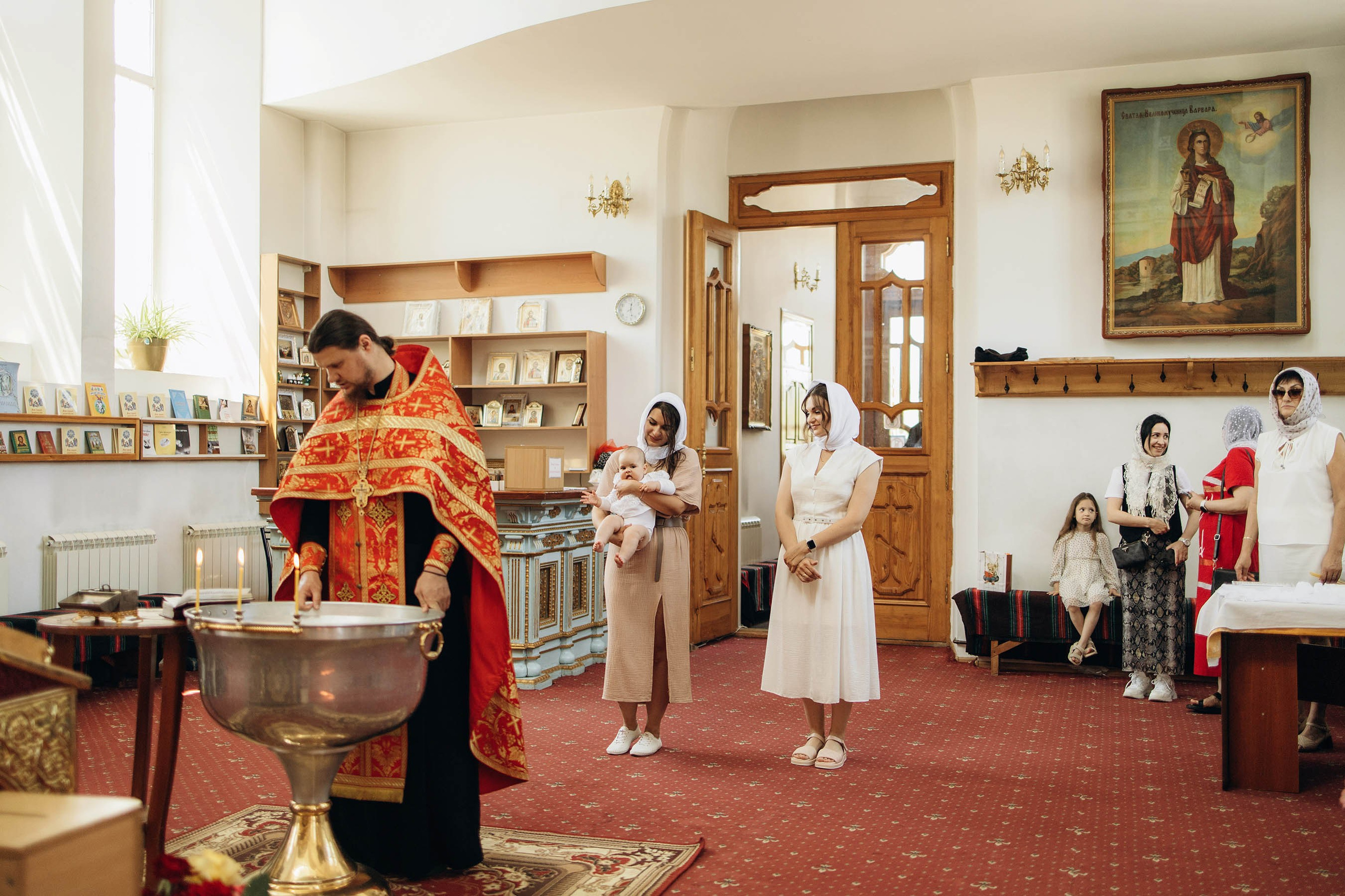 Крещение Катерины. Свадебный фотограф Измаил, Констанца, Бухарест, Галац, Браила Julia Dickinson