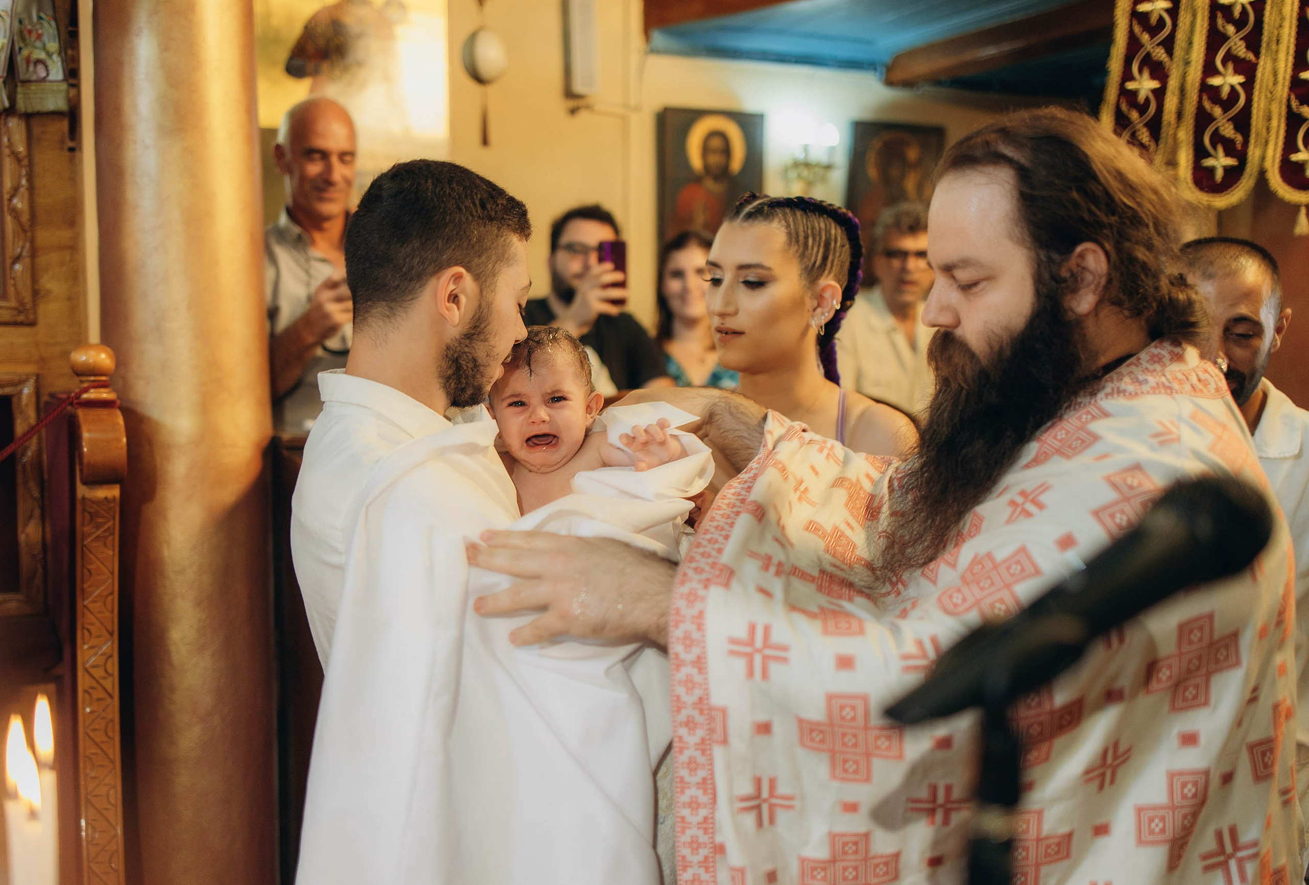 Крещение Ариадни. Свадебный фотограф Измаил, Констанца, Бухарест, Галац, Браила Julia Dickinson