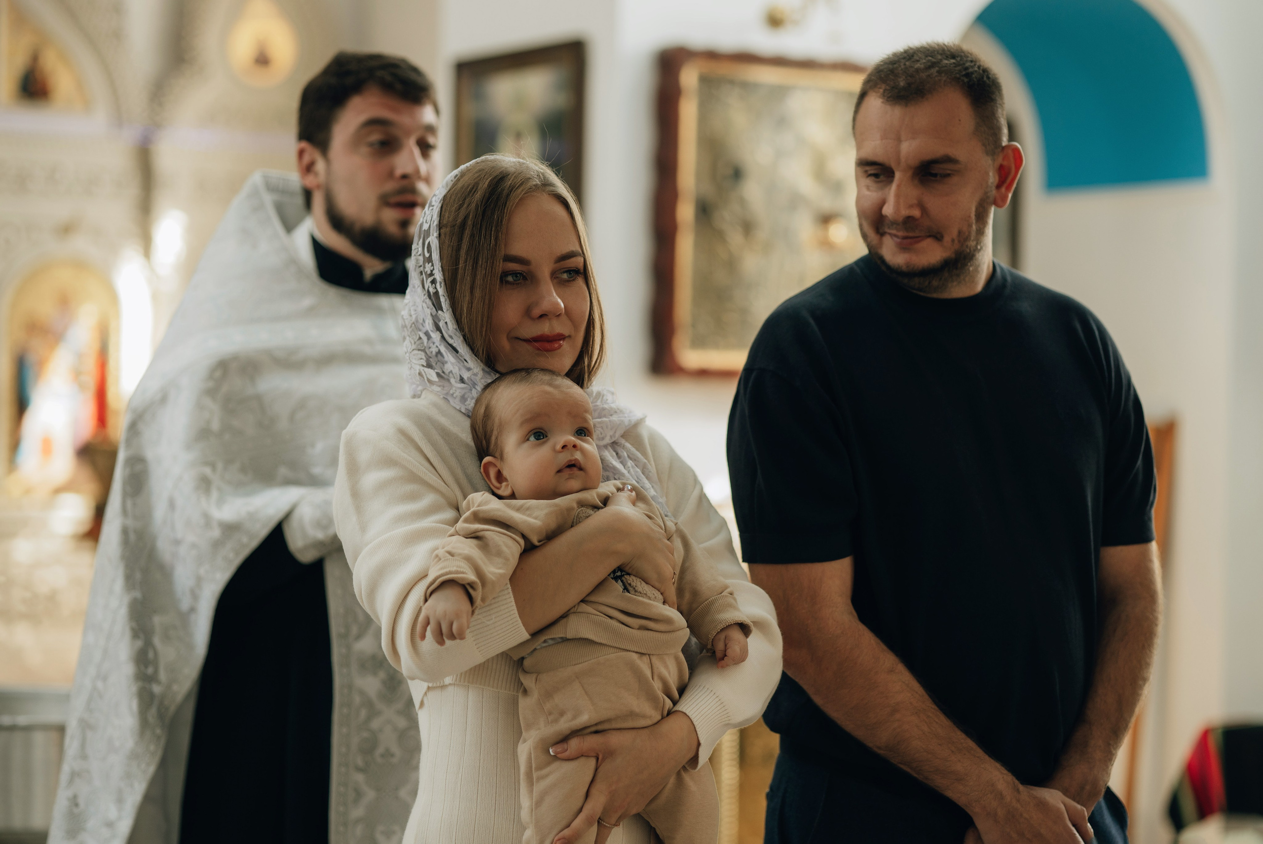 Таинство Крещения Давида | Фотограф Измаил. Свадебный фотограф Измаил, Констанца, Бухарест, Галац, Браила Julia Dickinson