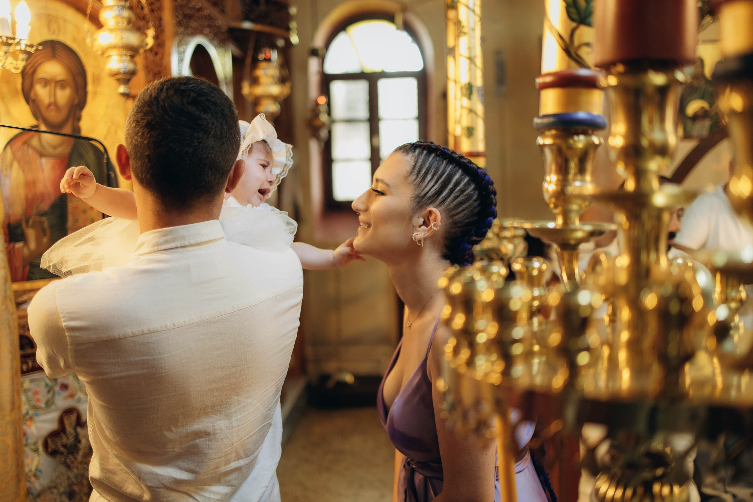 Крещение Ариадни. Свадебный фотограф Измаил, Констанца, Бухарест, Галац, Браила Julia Dickinson
