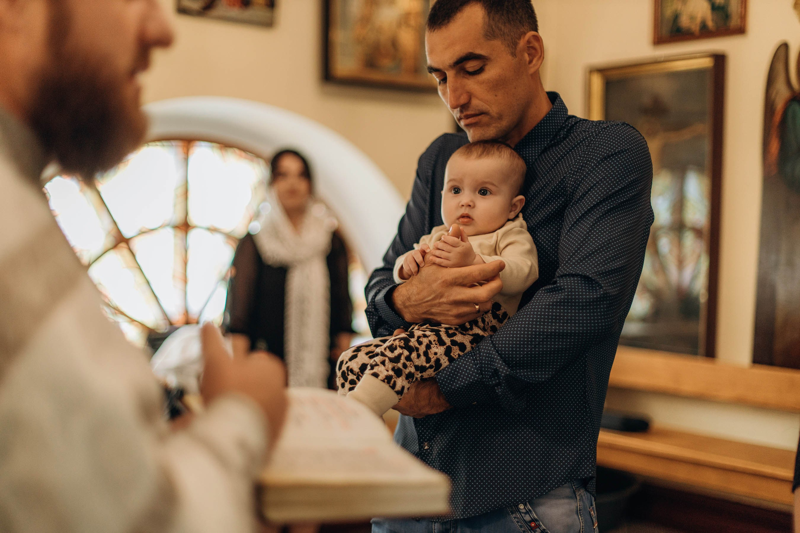 Крещение Элианы. Свадебный фотограф Измаил, Констанца, Бухарест, Галац, Браила Julia Dickinson