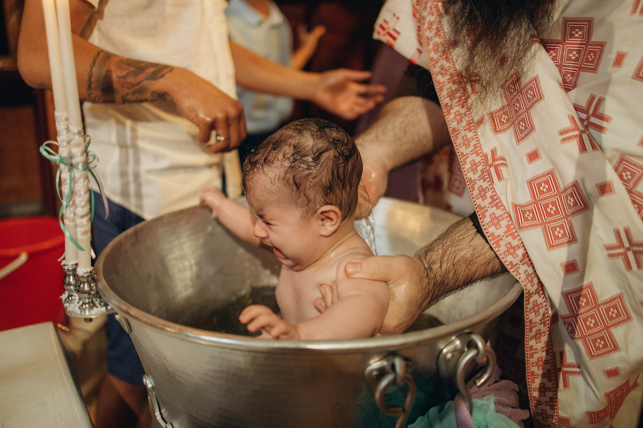 Крещение Ариадни. Свадебный фотограф Измаил, Констанца, Бухарест, Галац, Браила Julia Dickinson