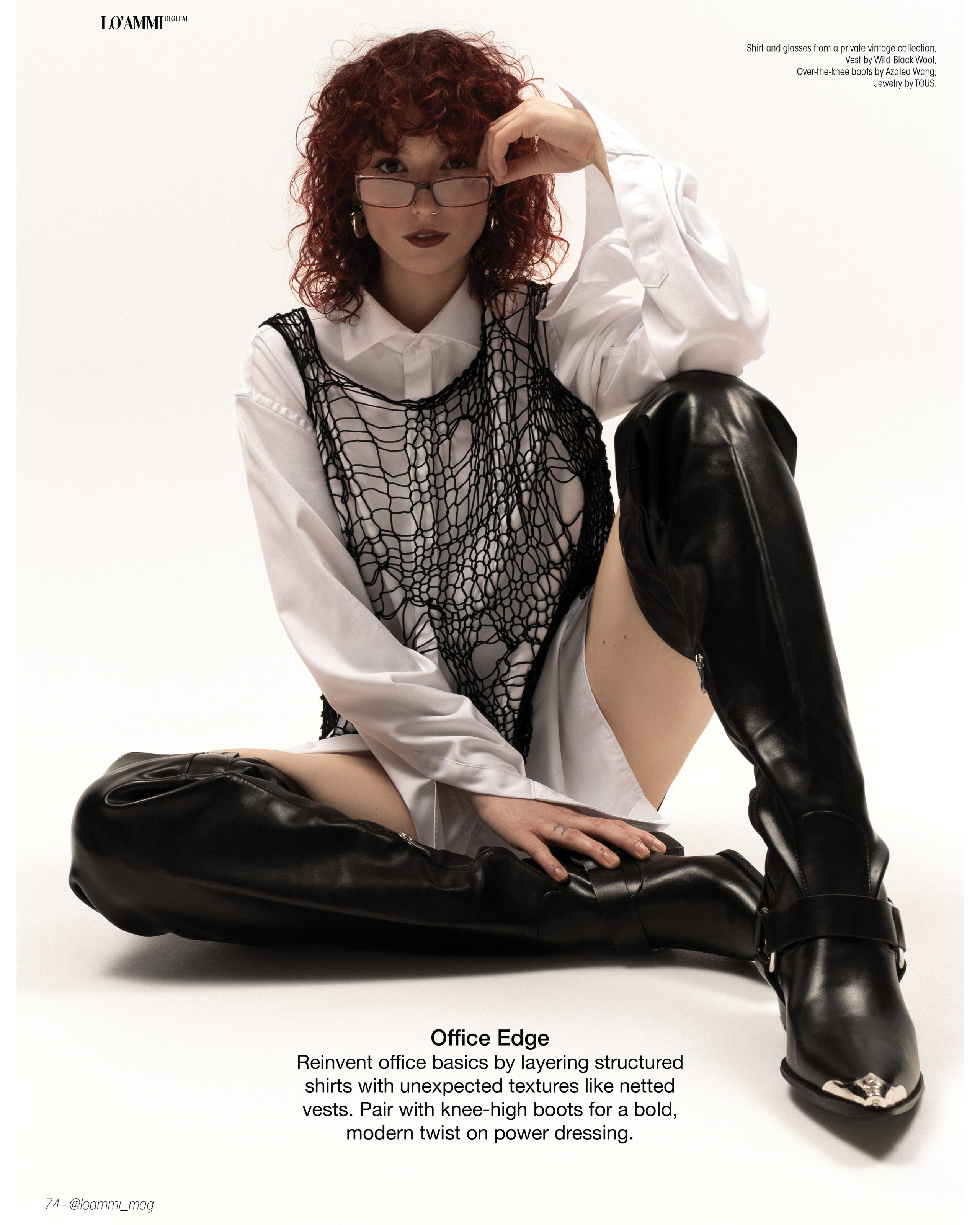 Zdjęcia wykonała Sasha Mudriakova, modelka Maria Kolenda, makijaż Oktawia Kropidłowska. W stylizacjach wykorzystałam upcykling, vintage in polskie marki - Mimika Leather Designer, Wild Black Wood, Rest Factory oraz biżuterię marki TOUS