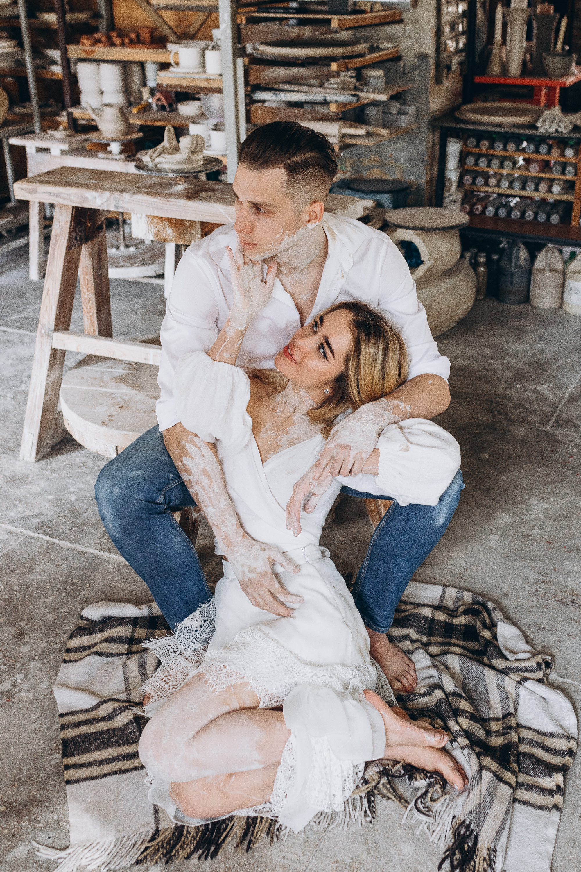 Love in the pottery. Wedding photographer Osokin Evgeniy