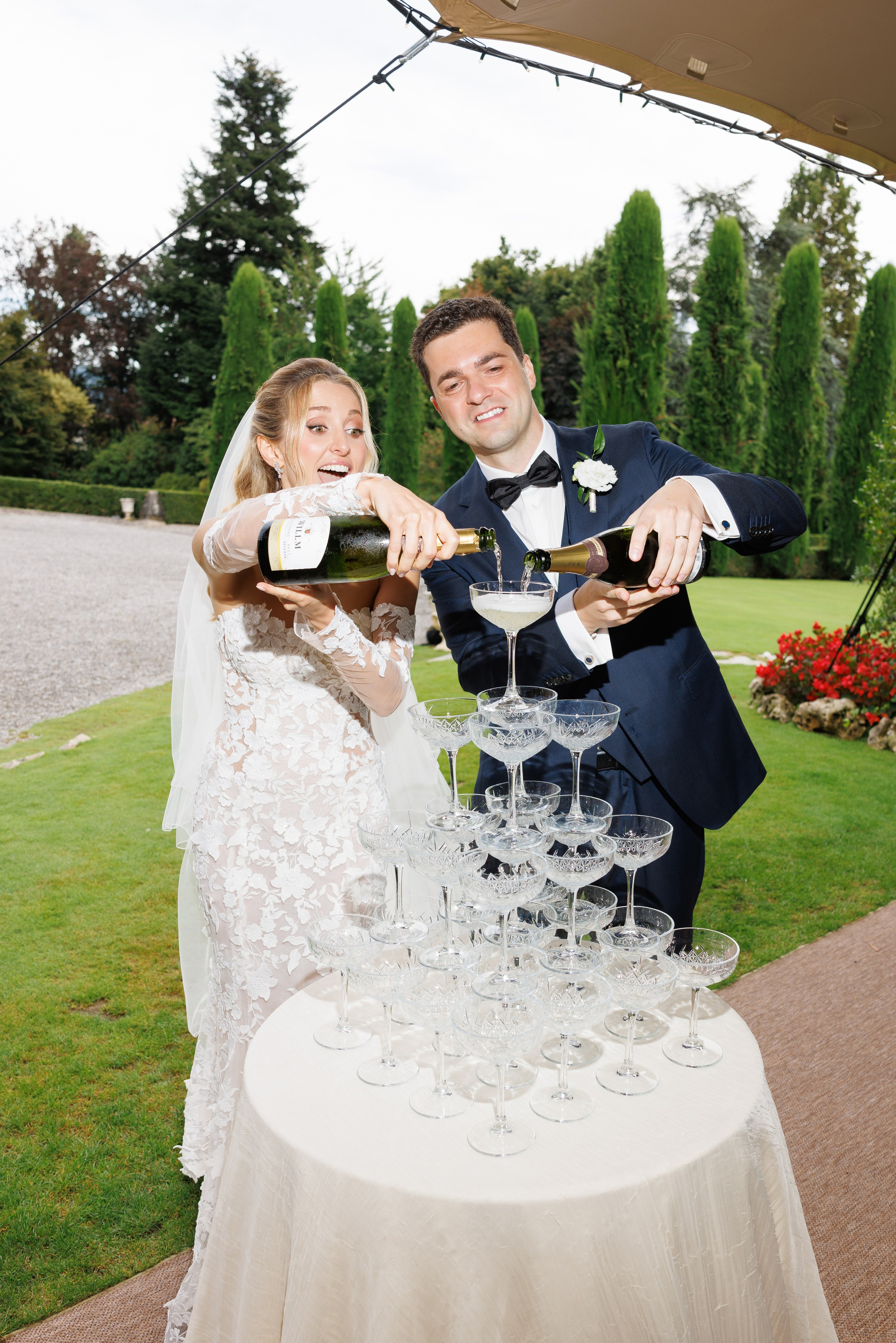 Camilla & Guiseppe (Bergamo, Villa Canton). Wedding photographer Osokin Evgeniy