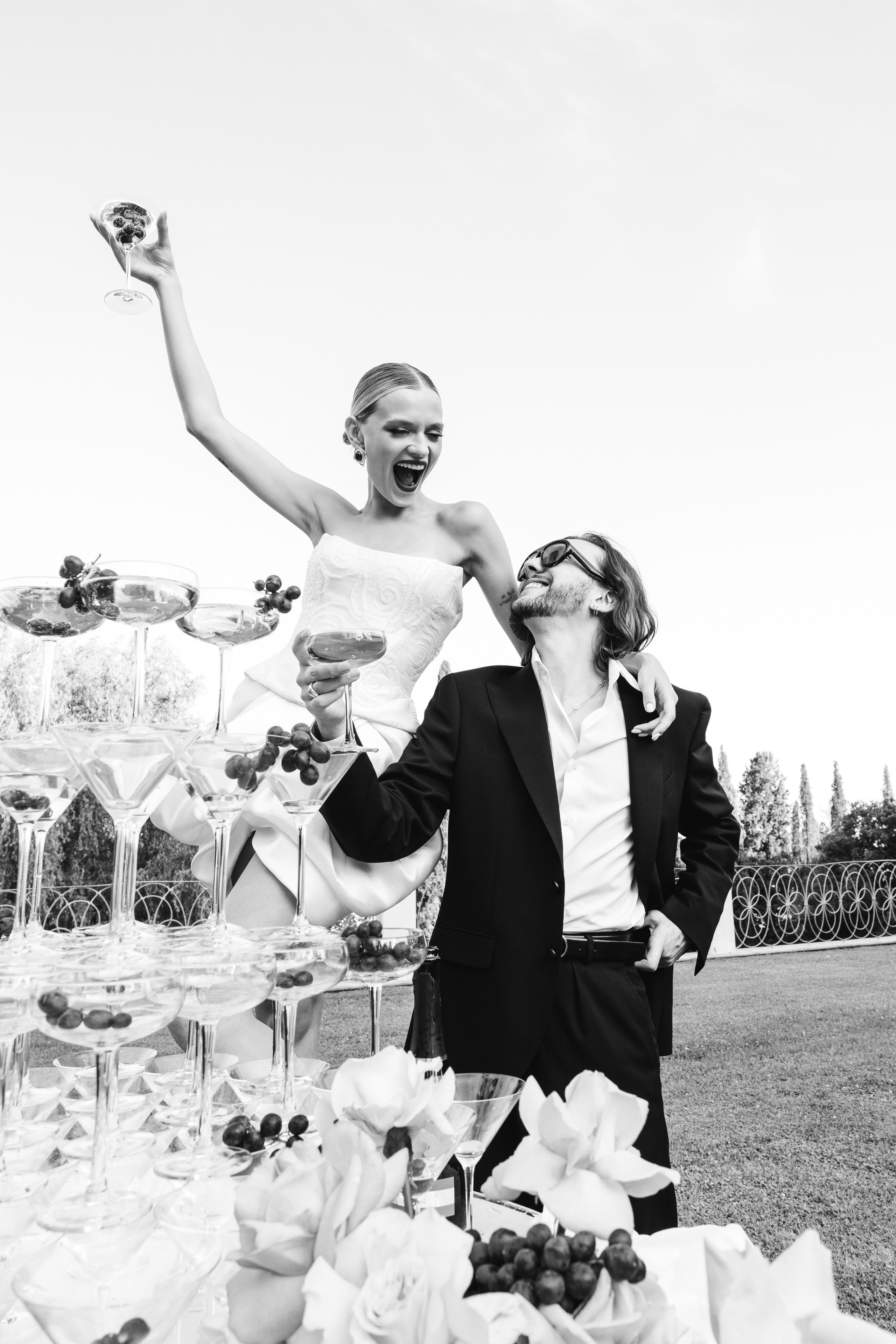 Vitalina & Alexandre (Tuscany, Villa Valentini Bonaparte). Wedding photographer Osokin Evgeniy