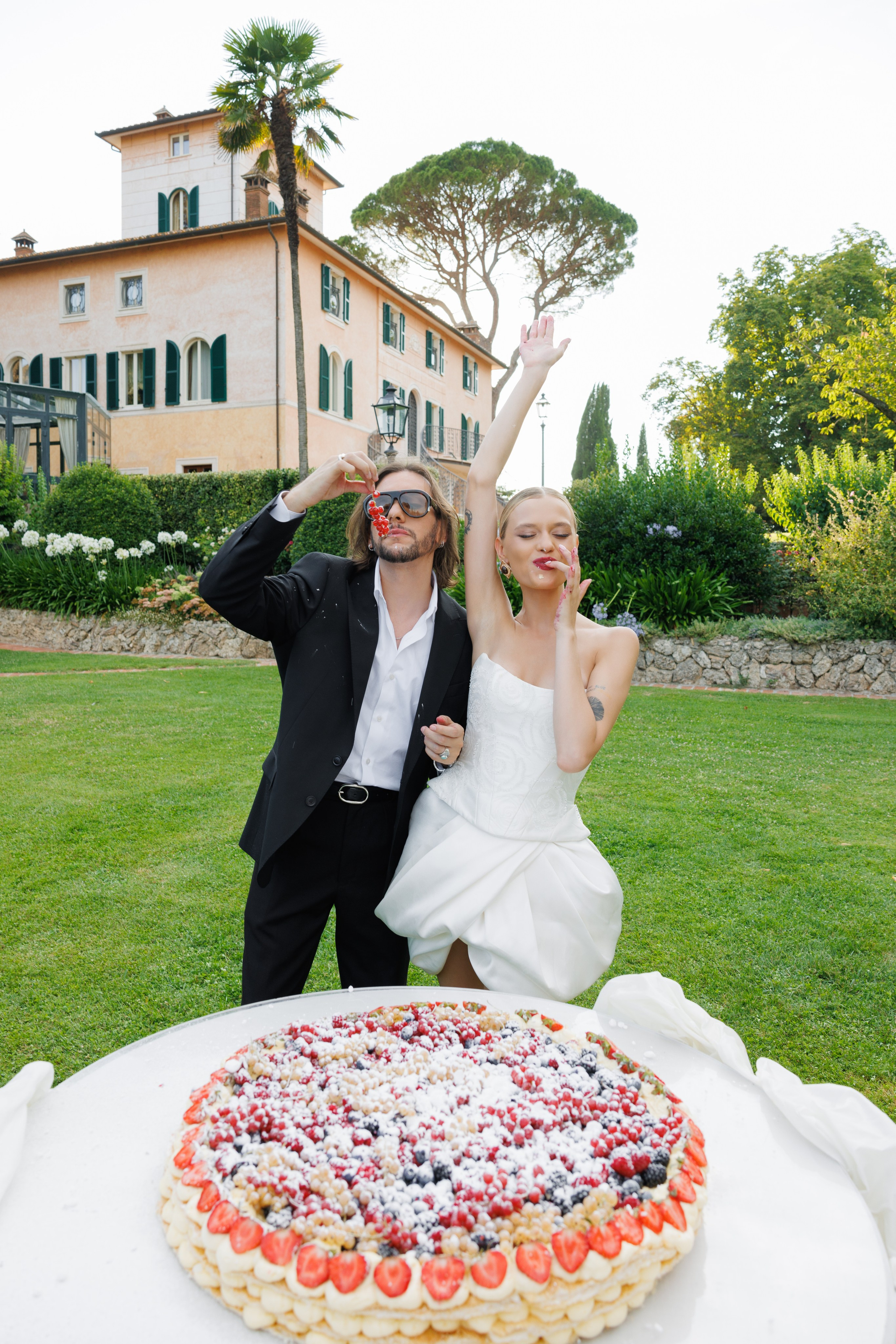 Vitalina & Alexandre (Tuscany, Villa Valentini Bonaparte). Wedding photographer Osokin Evgeniy