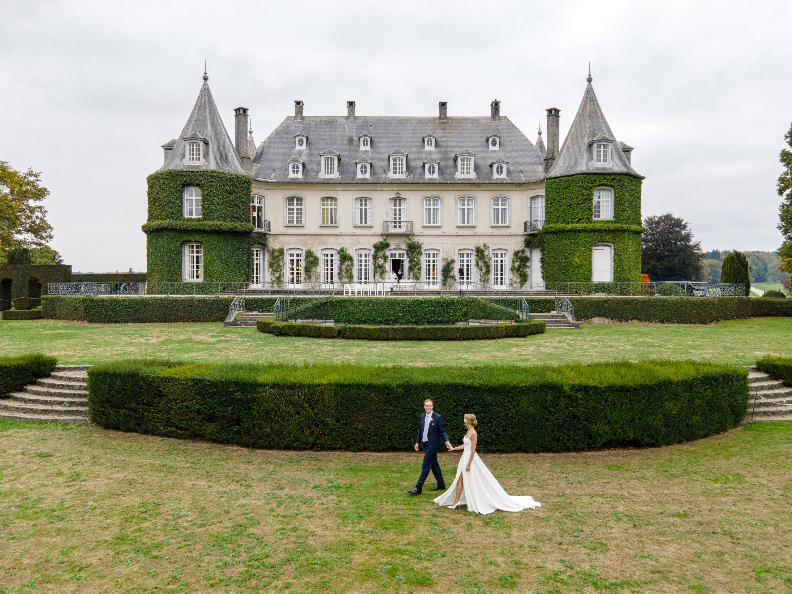 Marine & Jonathan (Brussel, Chateu de La Hulpe). Весільний фотограф Осокін Євгеній