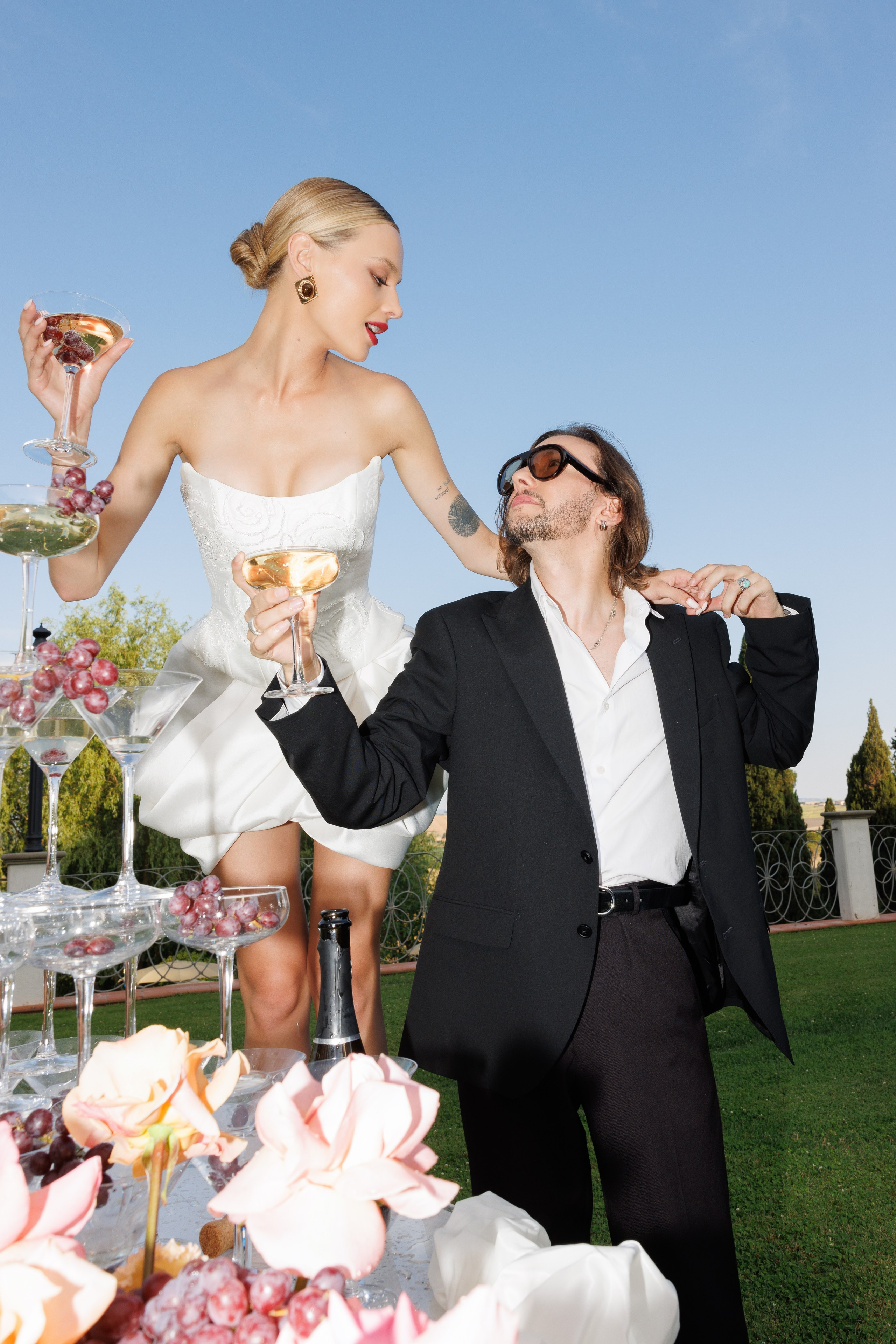 Vitalina & Alexandre (Tuscany, Villa Valentini Bonaparte). Wedding photographer Osokin Evgeniy