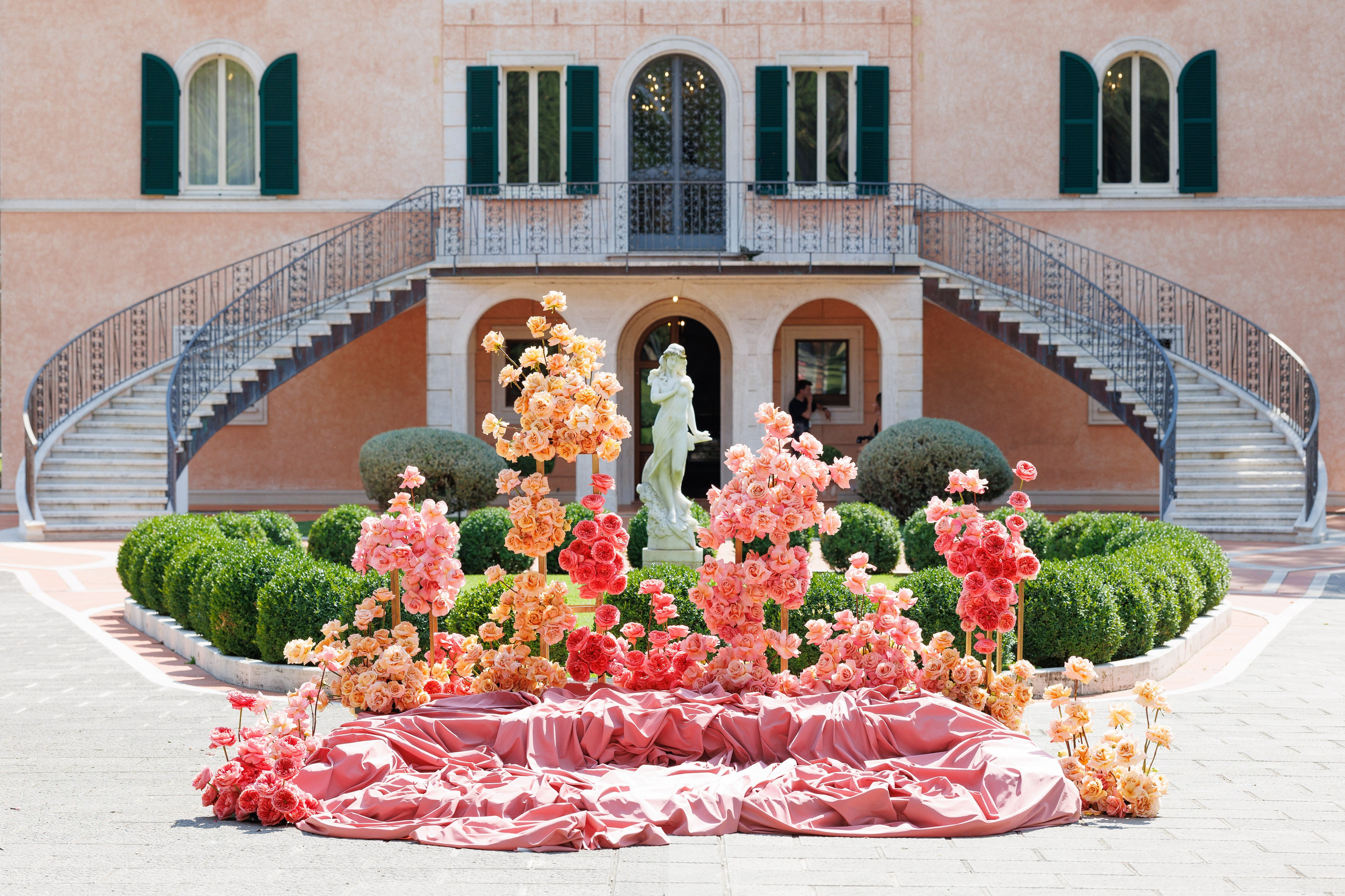 Vitalina & Alexandre (Tuscany, Villa Valentini Bonaparte). Wedding photographer Osokin Evgeniy