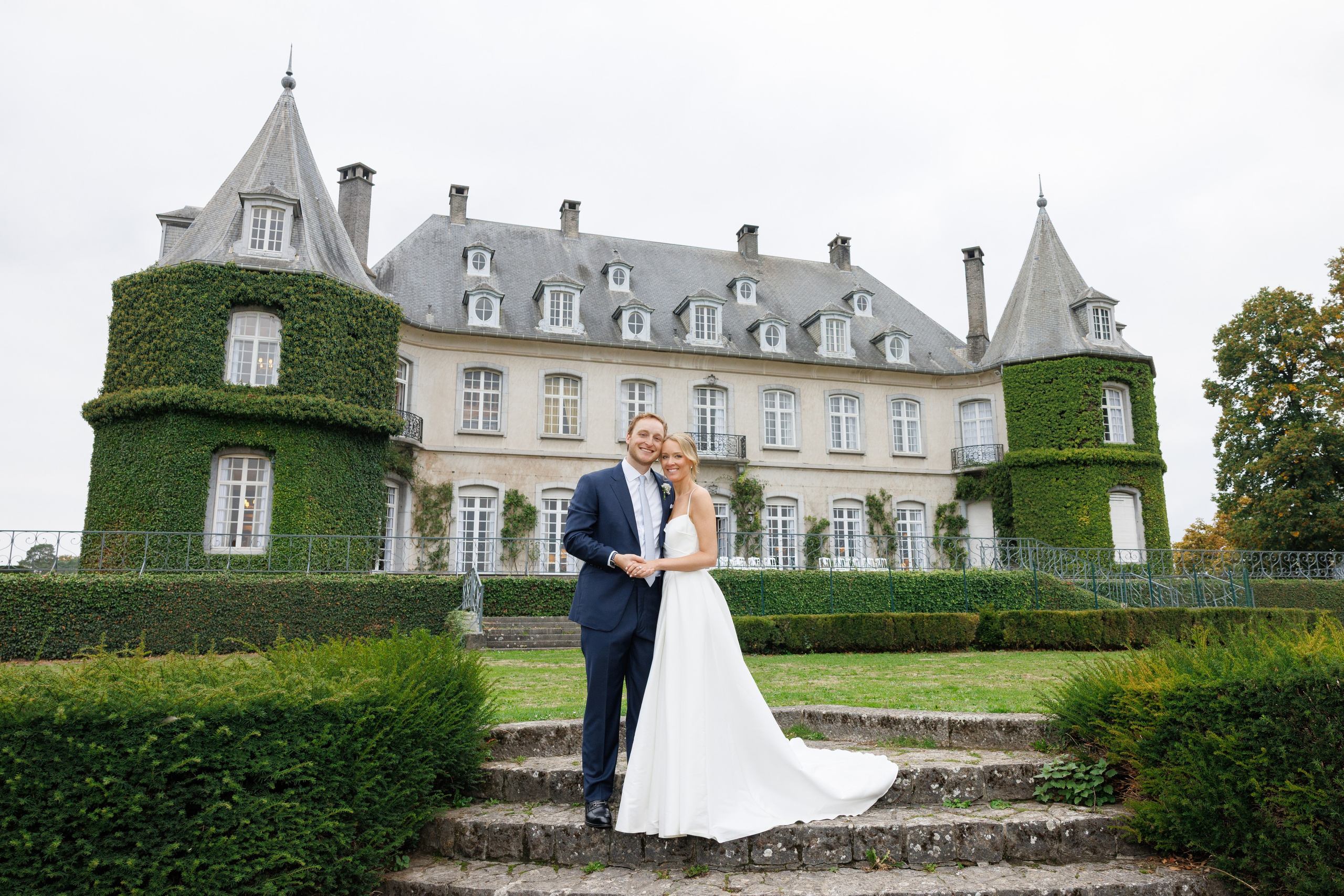 Marine & Jonathan (Brussel, Chateu de La Hulpe). Весільний фотограф Осокін Євгеній