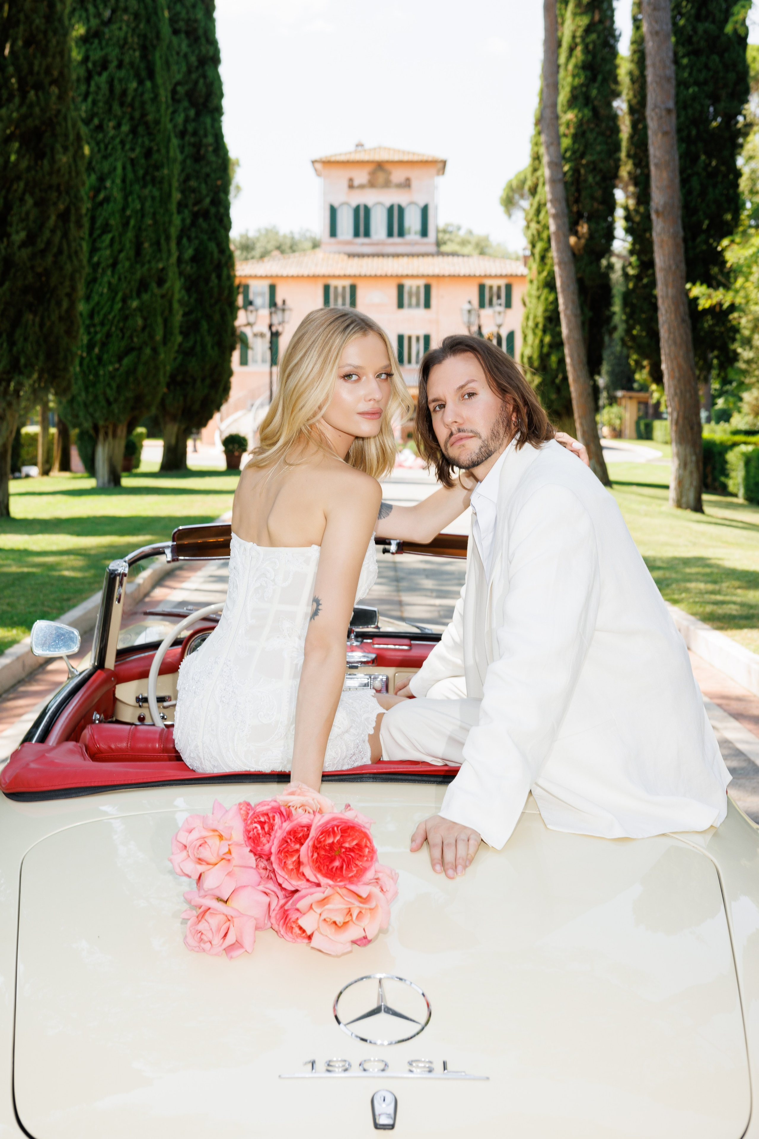 Vitalina & Alexandre (Tuscany, Villa Valentini Bonaparte). Wedding photographer Osokin Evgeniy