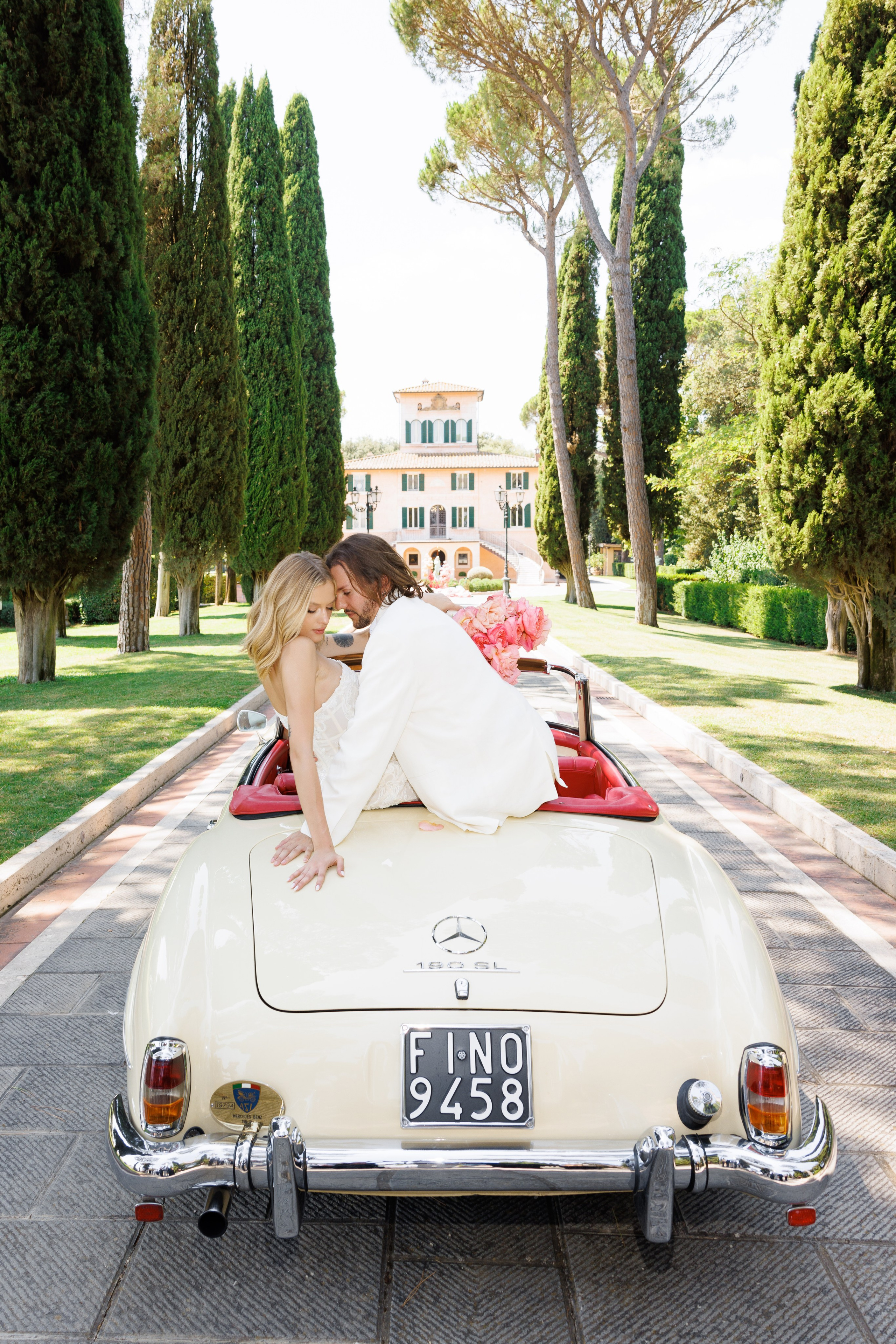 Vitalina & Alexandre (Tuscany, Villa Valentini Bonaparte). Wedding photographer Osokin Evgeniy