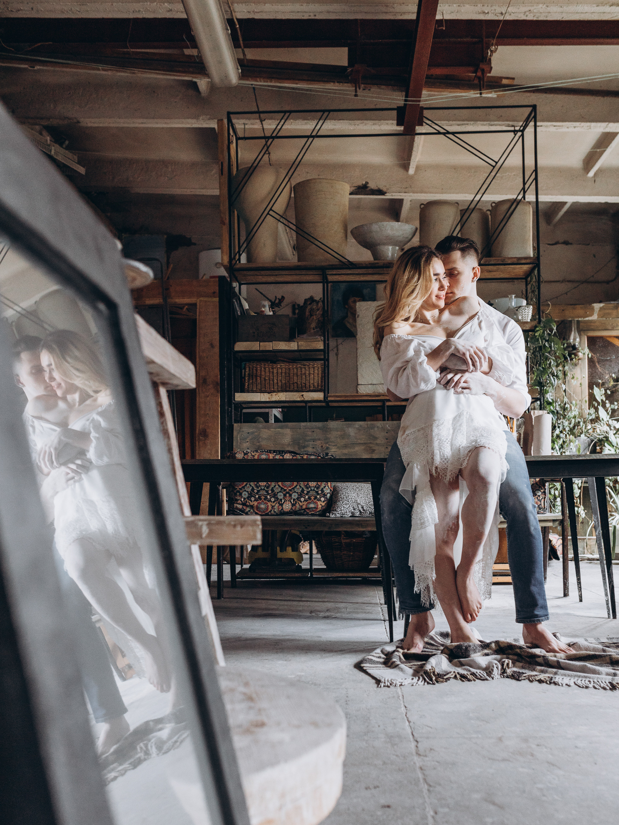 Love in the pottery. Wedding photographer Osokin Evgeniy