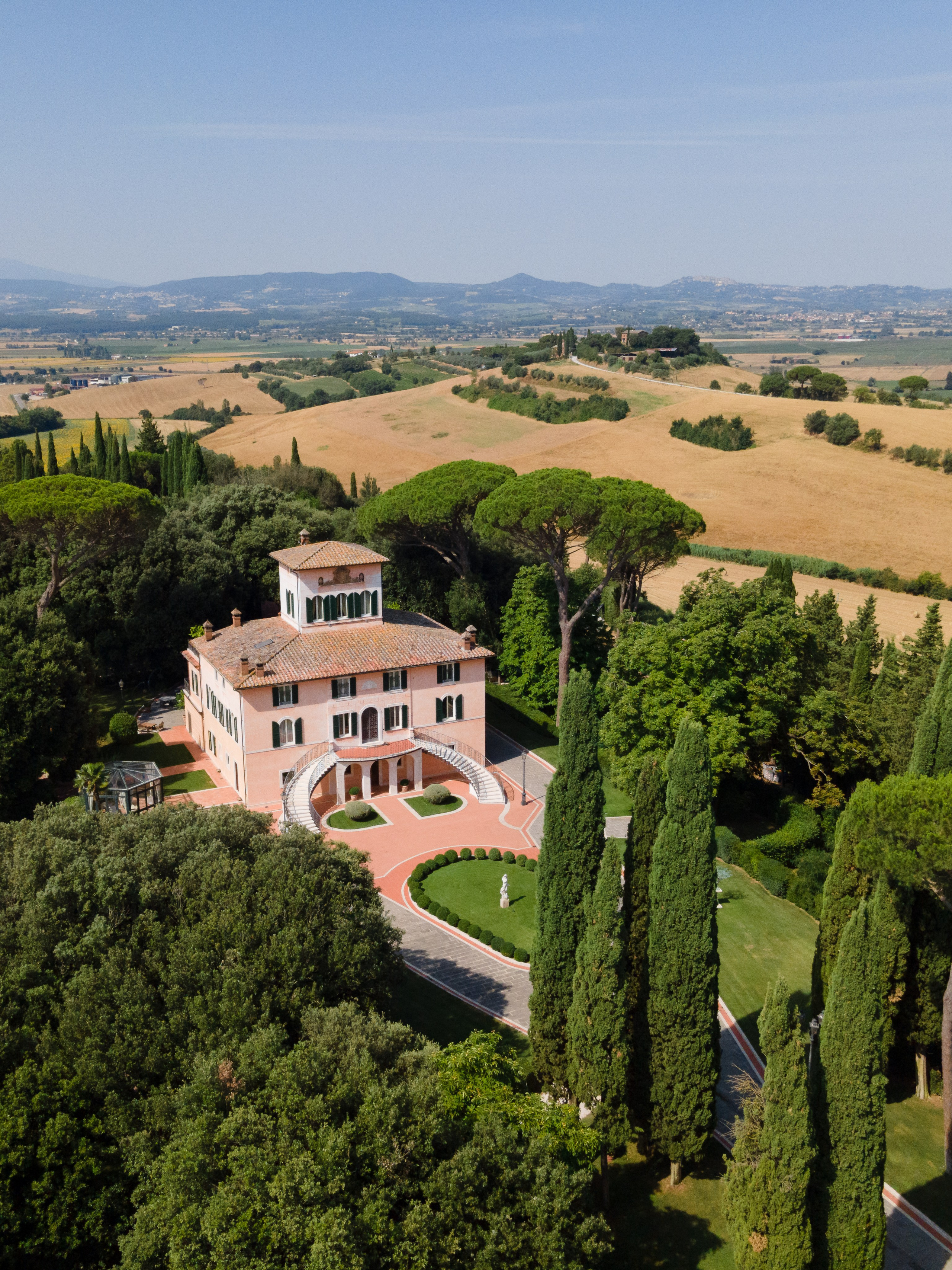 Vitalina & Alexandre (Tuscany, Villa Valentini Bonaparte). Wedding photographer Osokin Evgeniy
