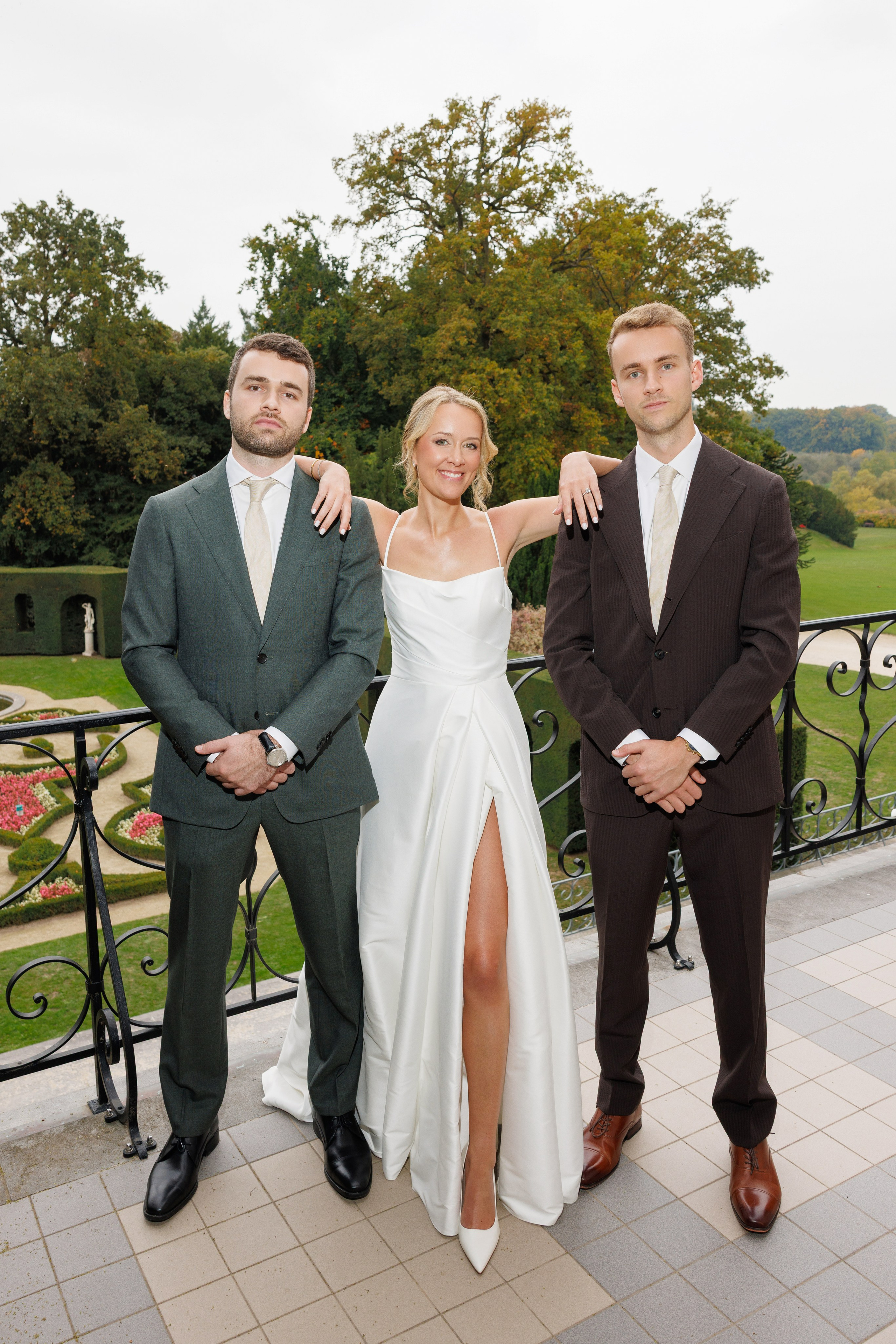 Marine & Jonathan (Brussel, Chateu de La Hulpe). Весільний фотограф Осокін Євгеній