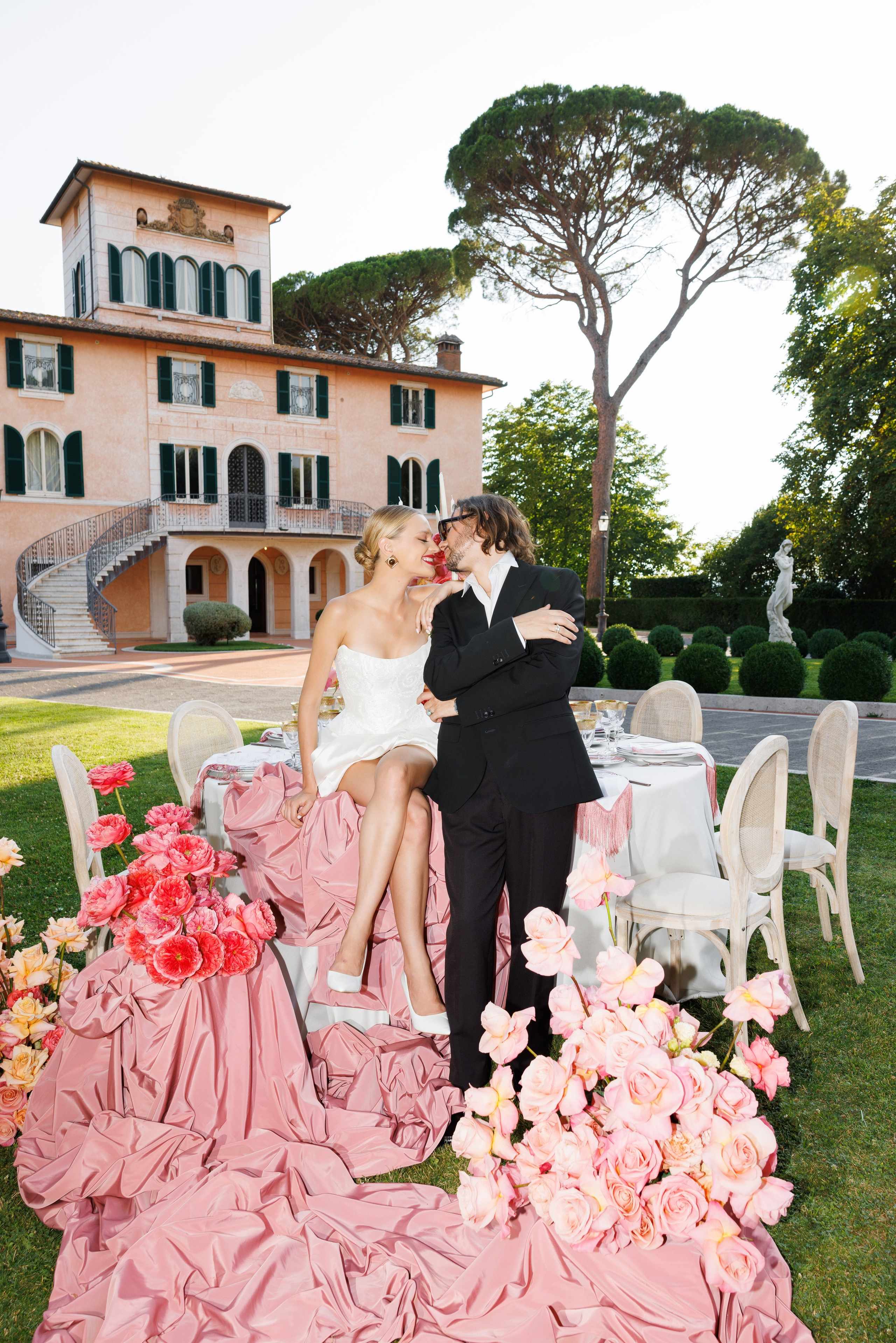 Vitalina & Alexandre (Tuscany, Villa Valentini Bonaparte). Wedding photographer Osokin Evgeniy