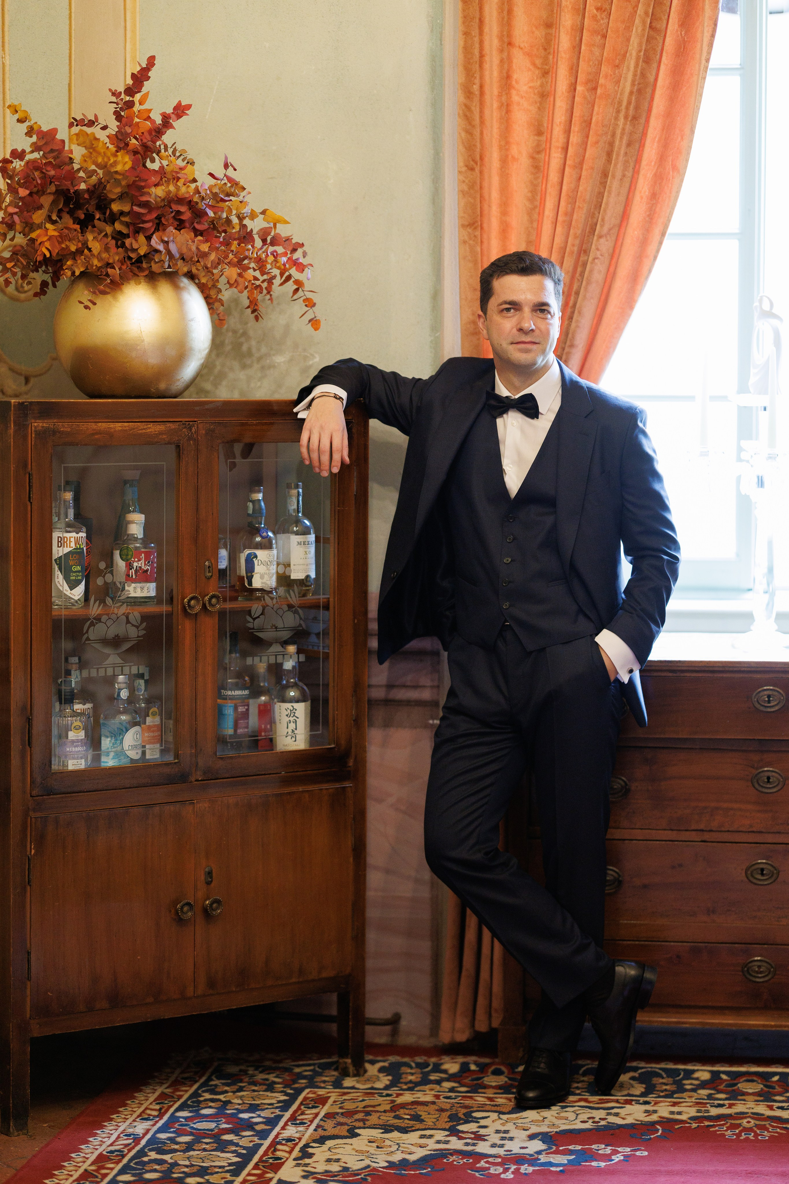 Camilla & Guiseppe (Bergamo, Villa Canton). Wedding photographer Osokin Evgeniy