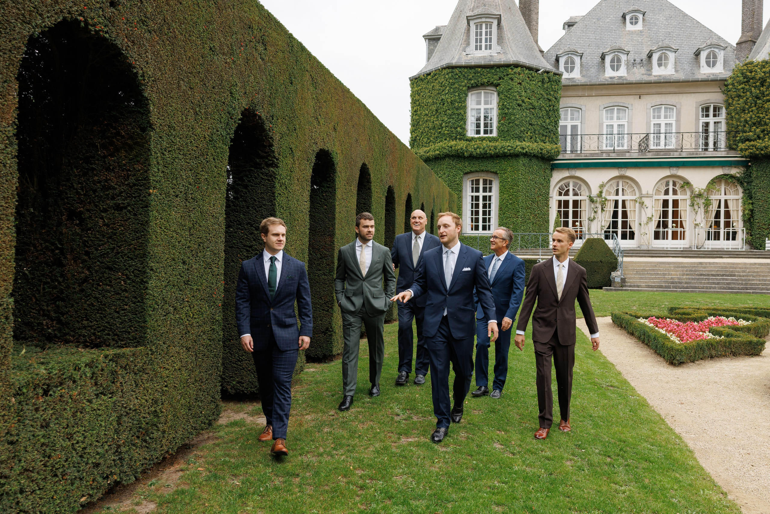 Marine & Jonathan (Brussel, Chateu de La Hulpe). Весільний фотограф Осокін Євгеній