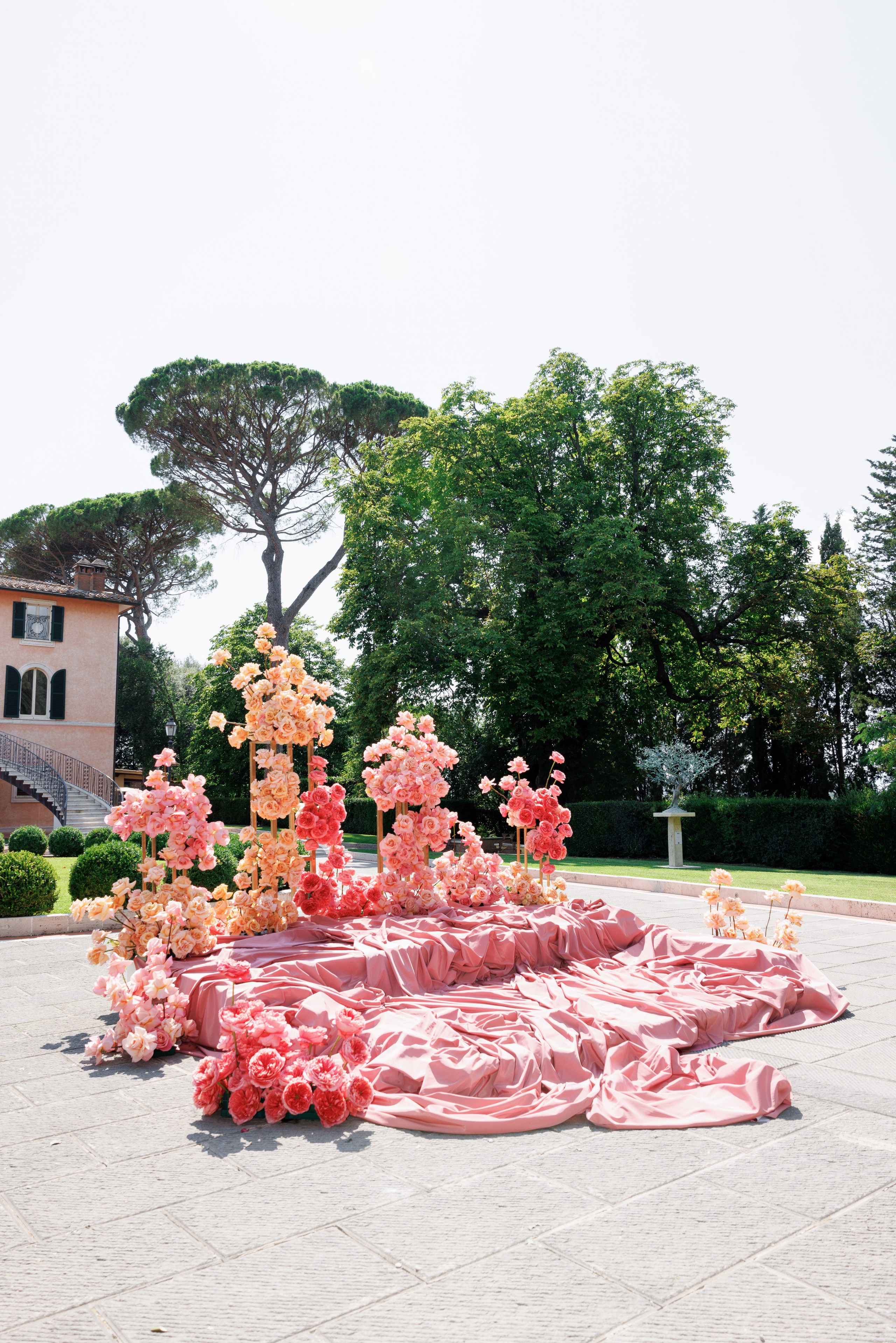 Vitalina & Alexandre (Tuscany, Villa Valentini Bonaparte). Wedding photographer Osokin Evgeniy