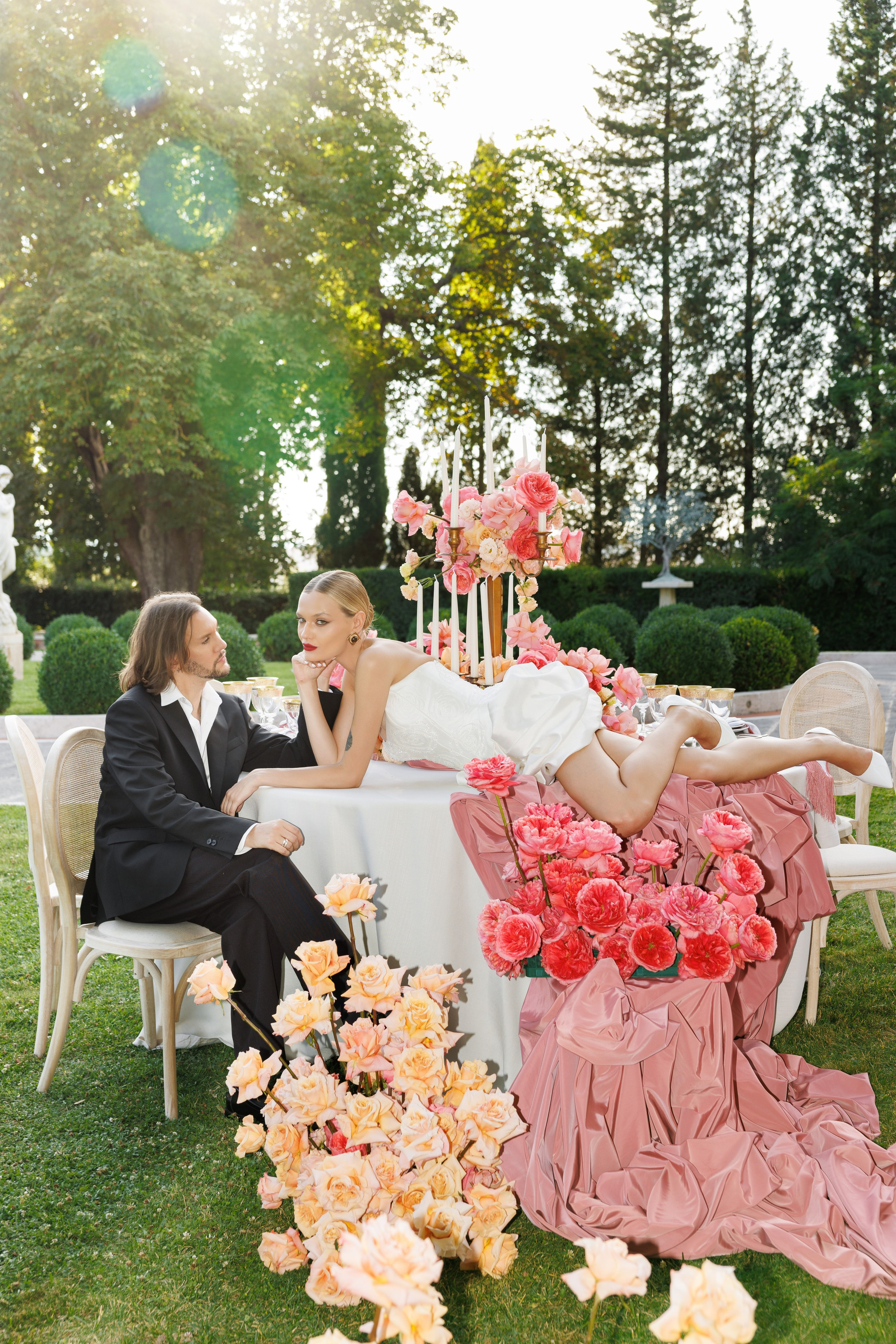 Vitalina & Alexandre (Tuscany, Villa Valentini Bonaparte). Wedding photographer Osokin Evgeniy