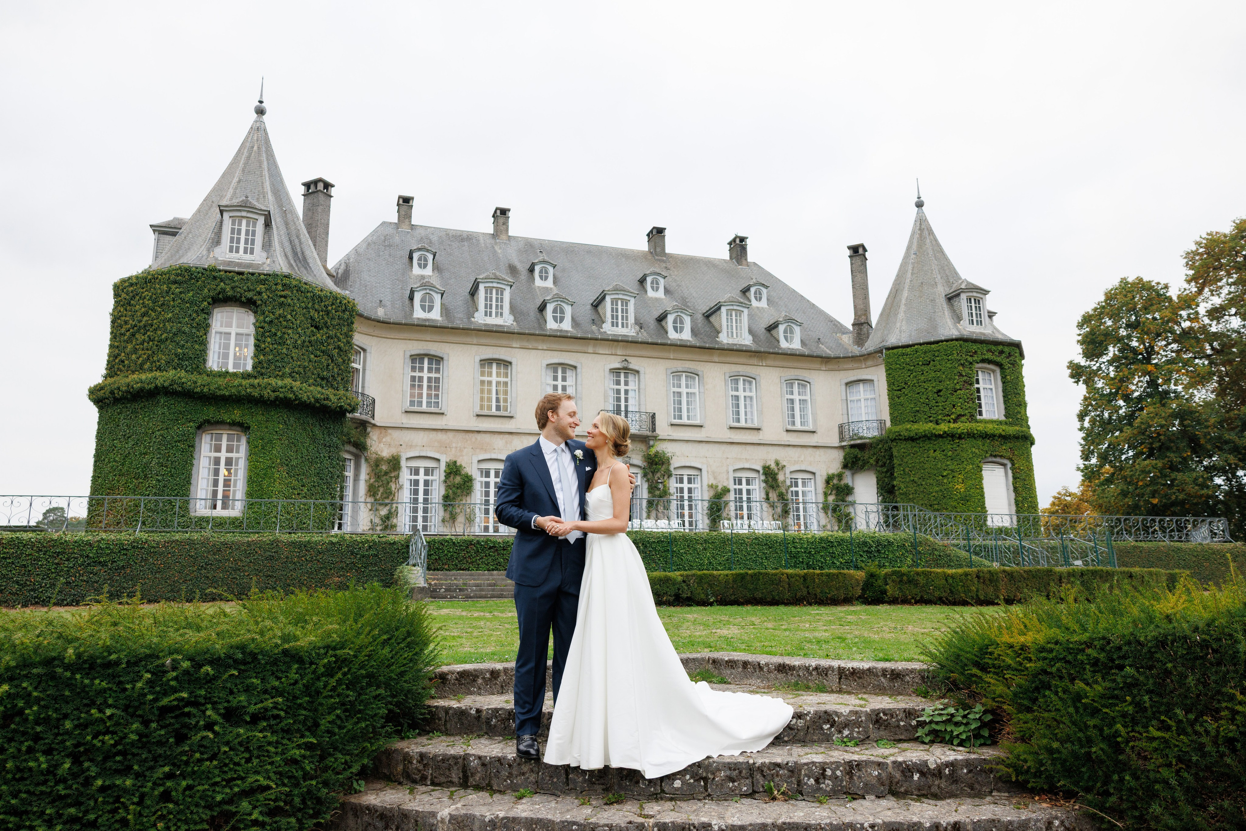 Marine & Jonathan (Brussel, Chateu de La Hulpe). Весільний фотограф Осокін Євгеній