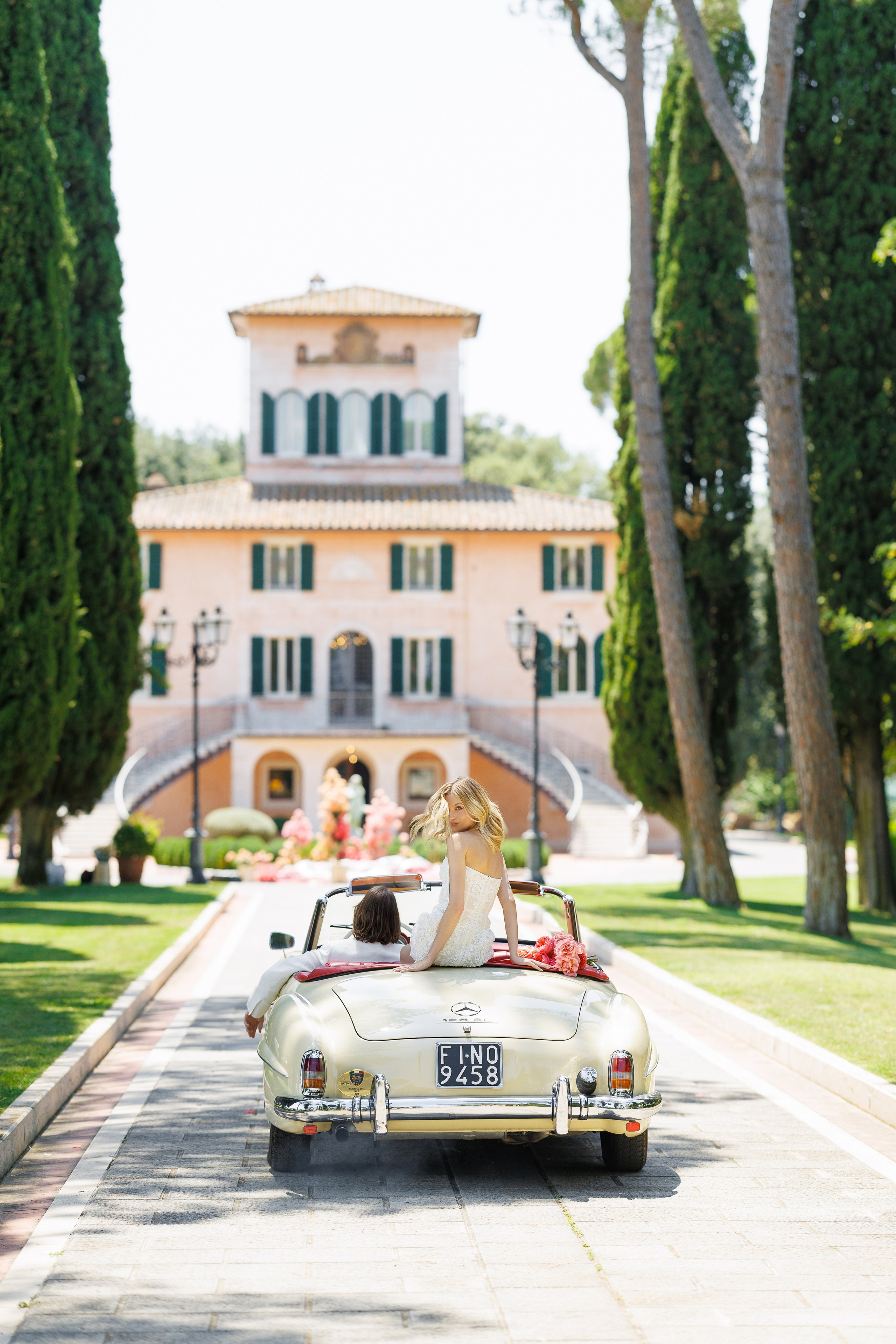 Vitalina & Alexandre (Tuscany, Villa Valentini Bonaparte). Wedding photographer Osokin Evgeniy