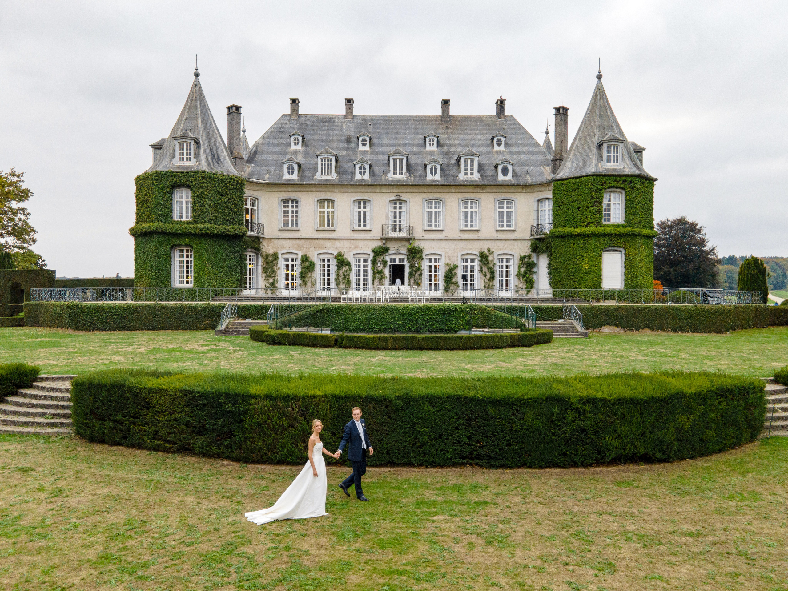 Marine & Jonathan (Brussel, Chateu de La Hulpe). Весільний фотограф Осокін Євгеній