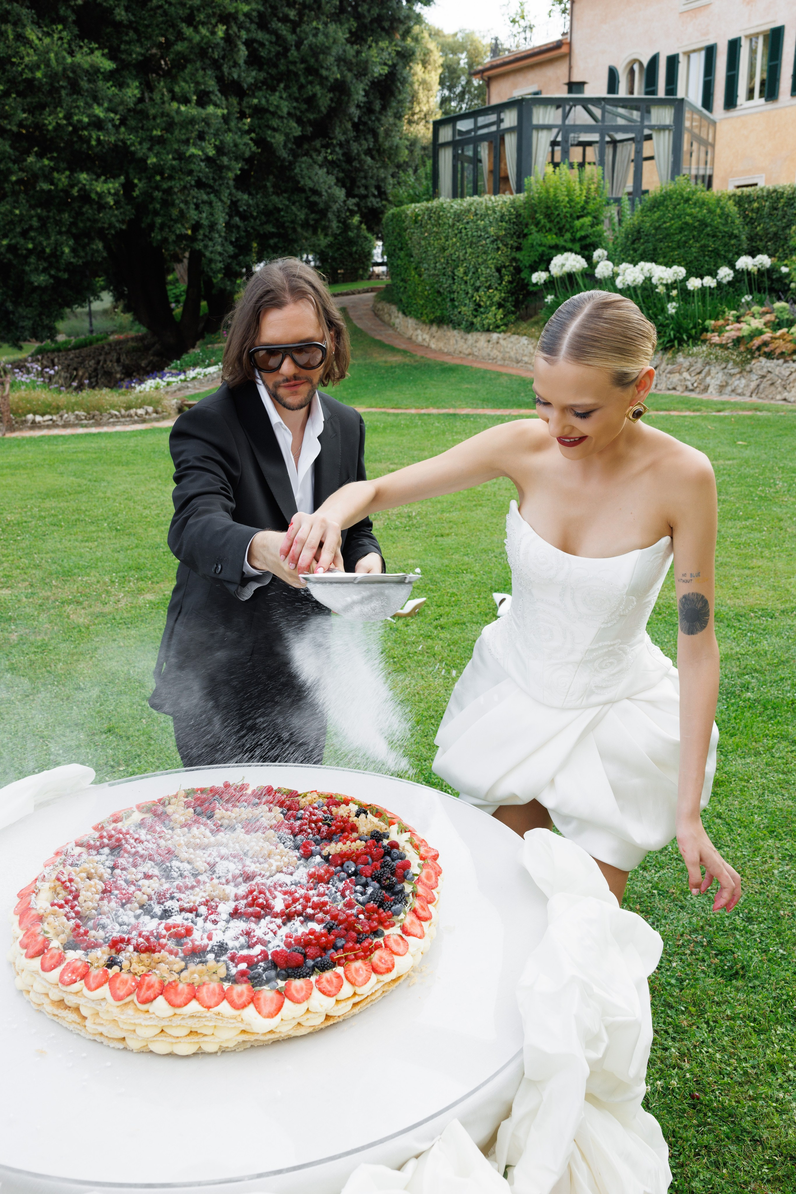 Vitalina & Alexandre (Tuscany, Villa Valentini Bonaparte). Wedding photographer Osokin Evgeniy