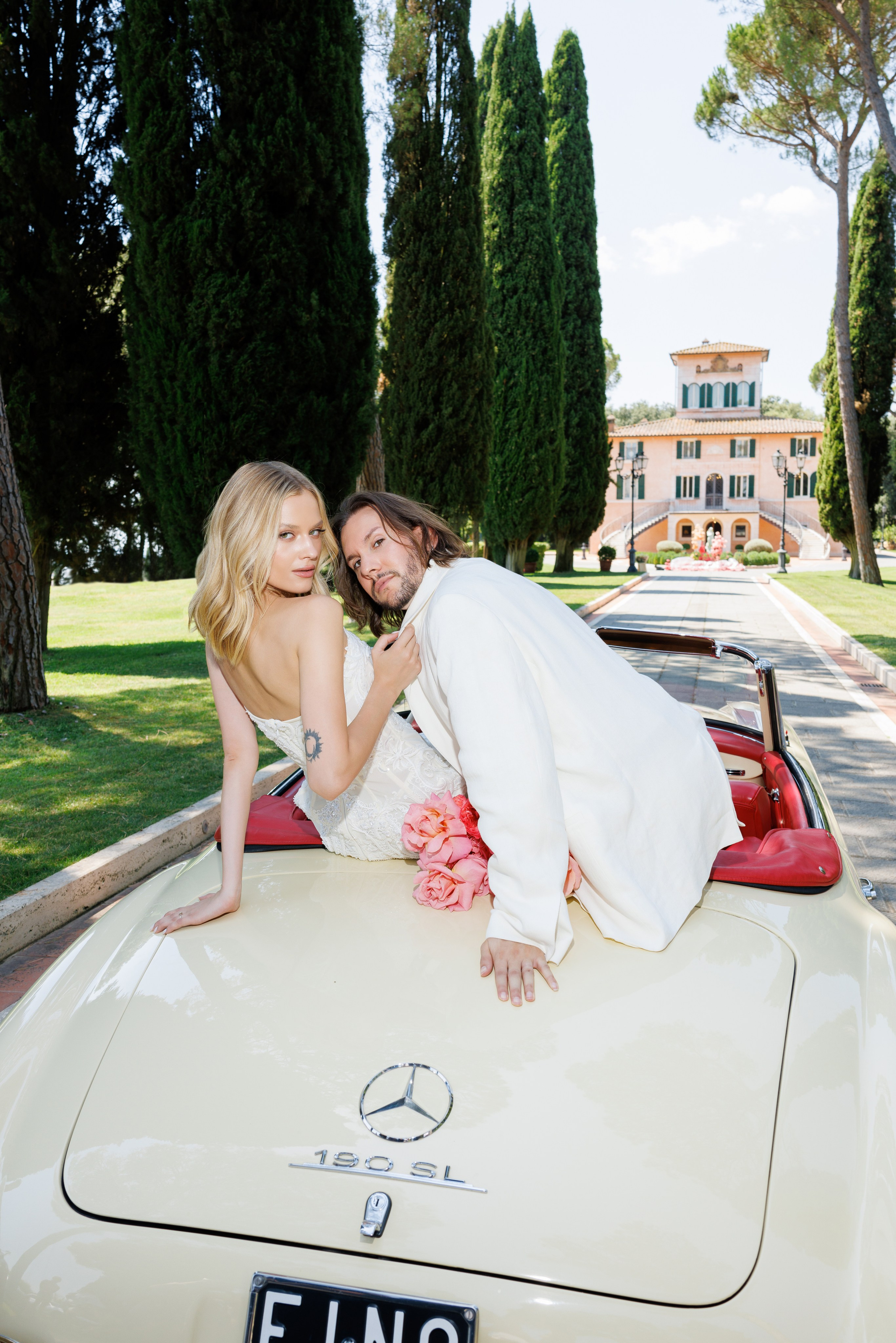 Vitalina & Alexandre (Tuscany, Villa Valentini Bonaparte). Wedding photographer Osokin Evgeniy