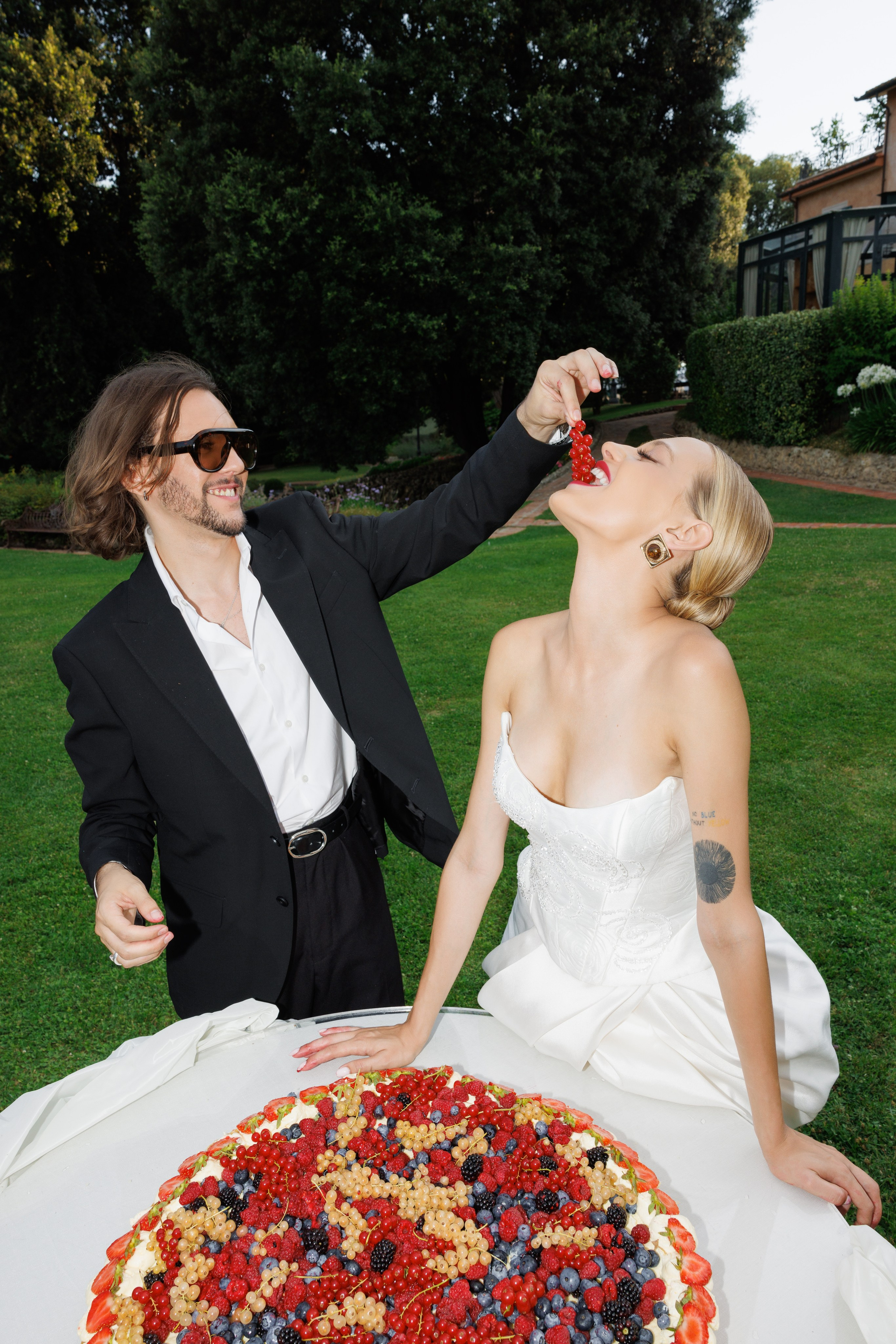 Vitalina & Alexandre (Tuscany, Villa Valentini Bonaparte). Wedding photographer Osokin Evgeniy