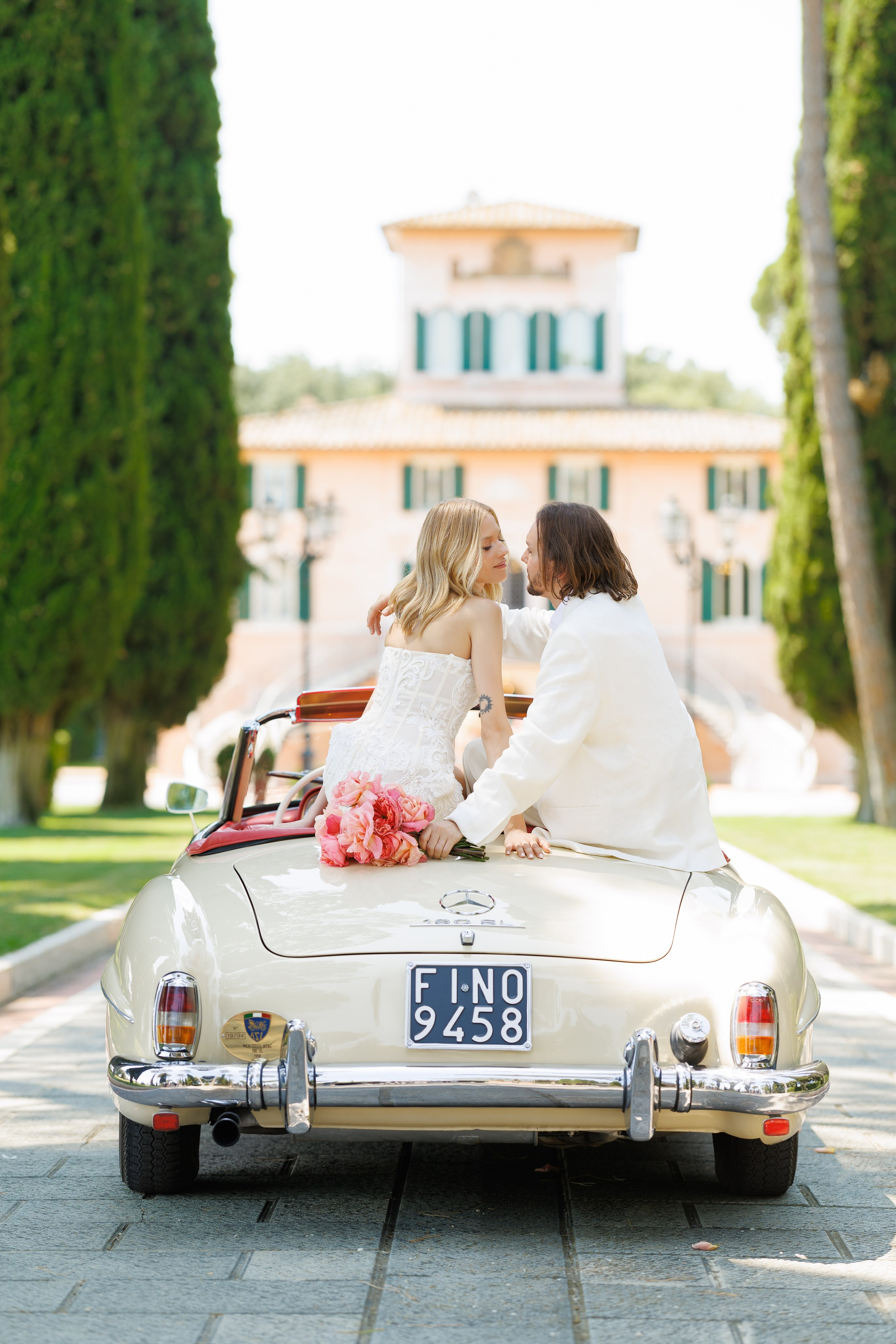 Vitalina & Alexandre (Tuscany, Villa Valentini Bonaparte). Wedding photographer Osokin Evgeniy