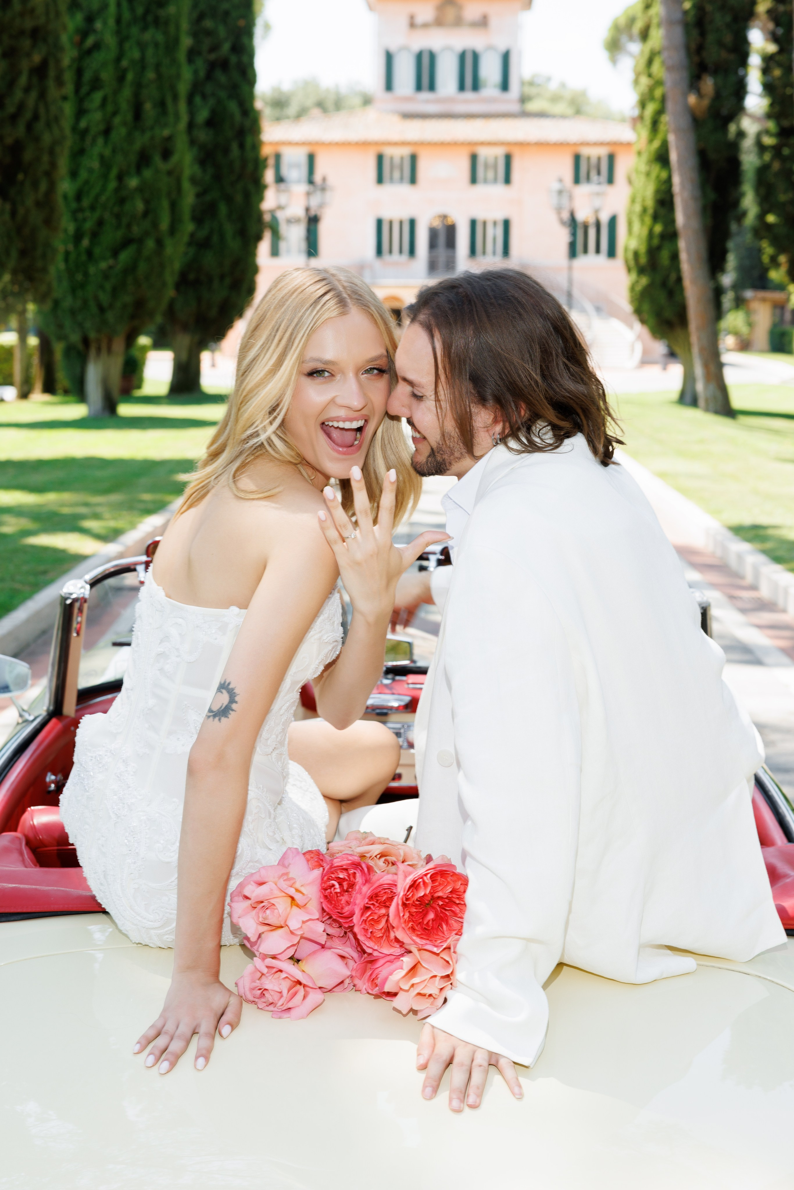 Vitalina & Alexandre (Tuscany, Villa Valentini Bonaparte). Wedding photographer Osokin Evgeniy